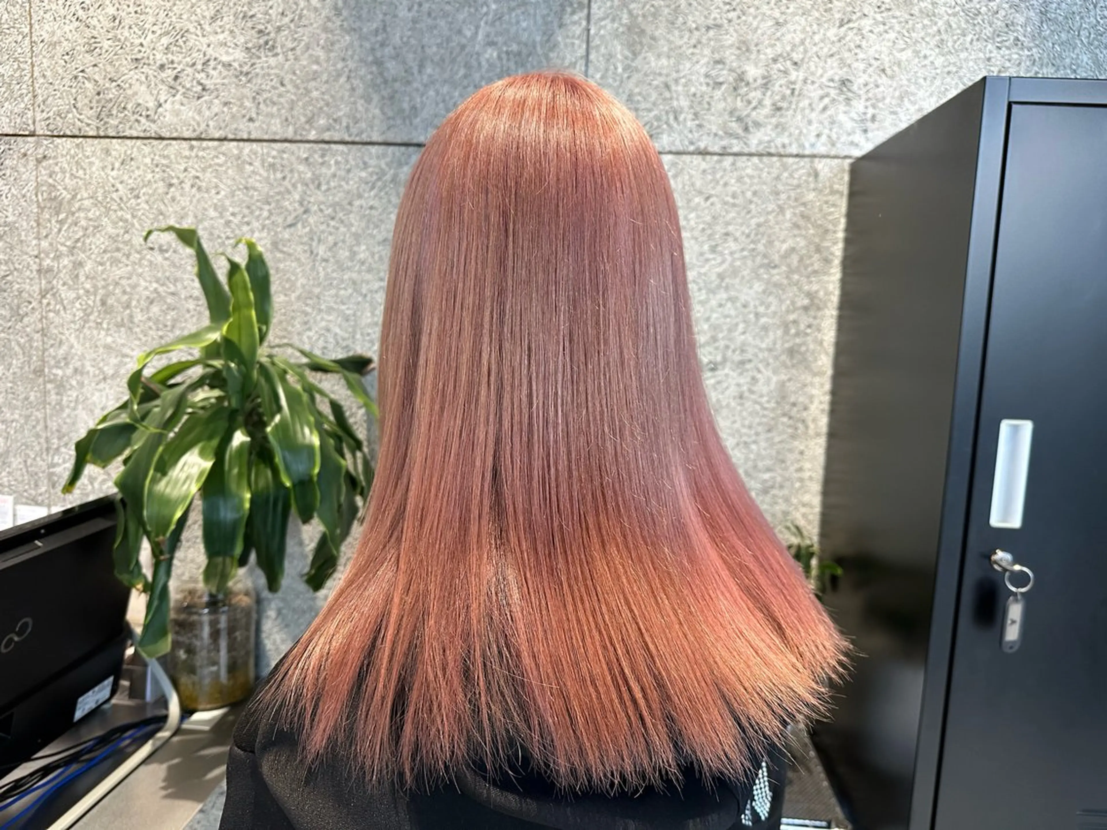 似合わせカット✂️➕艶髪ダブルカラー➕トリートメント💛の写真