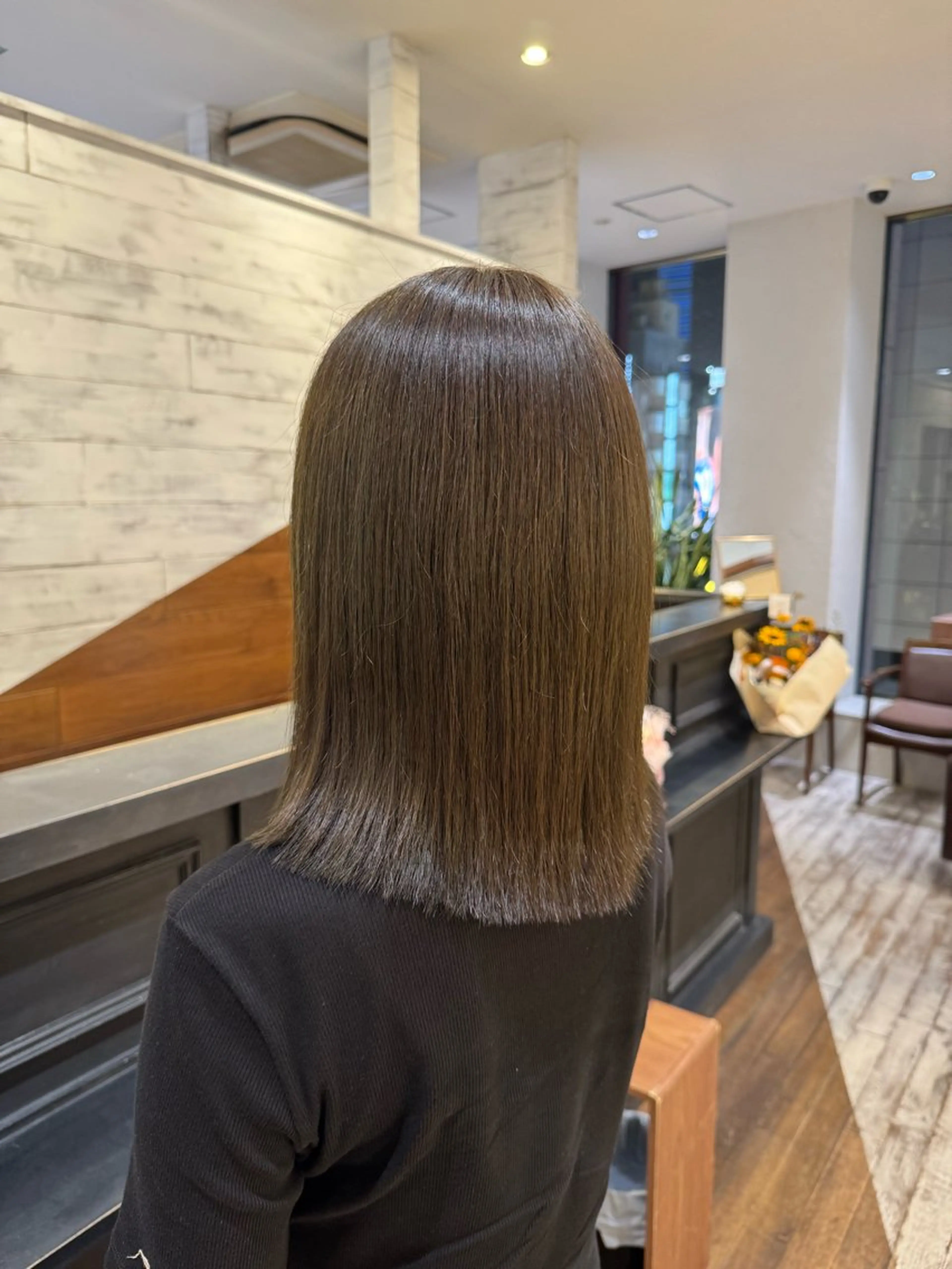 ミディアム カラー ヘアカラー トリートメント rin/渋谷 /モデル募集中✨️のヘアスタイル