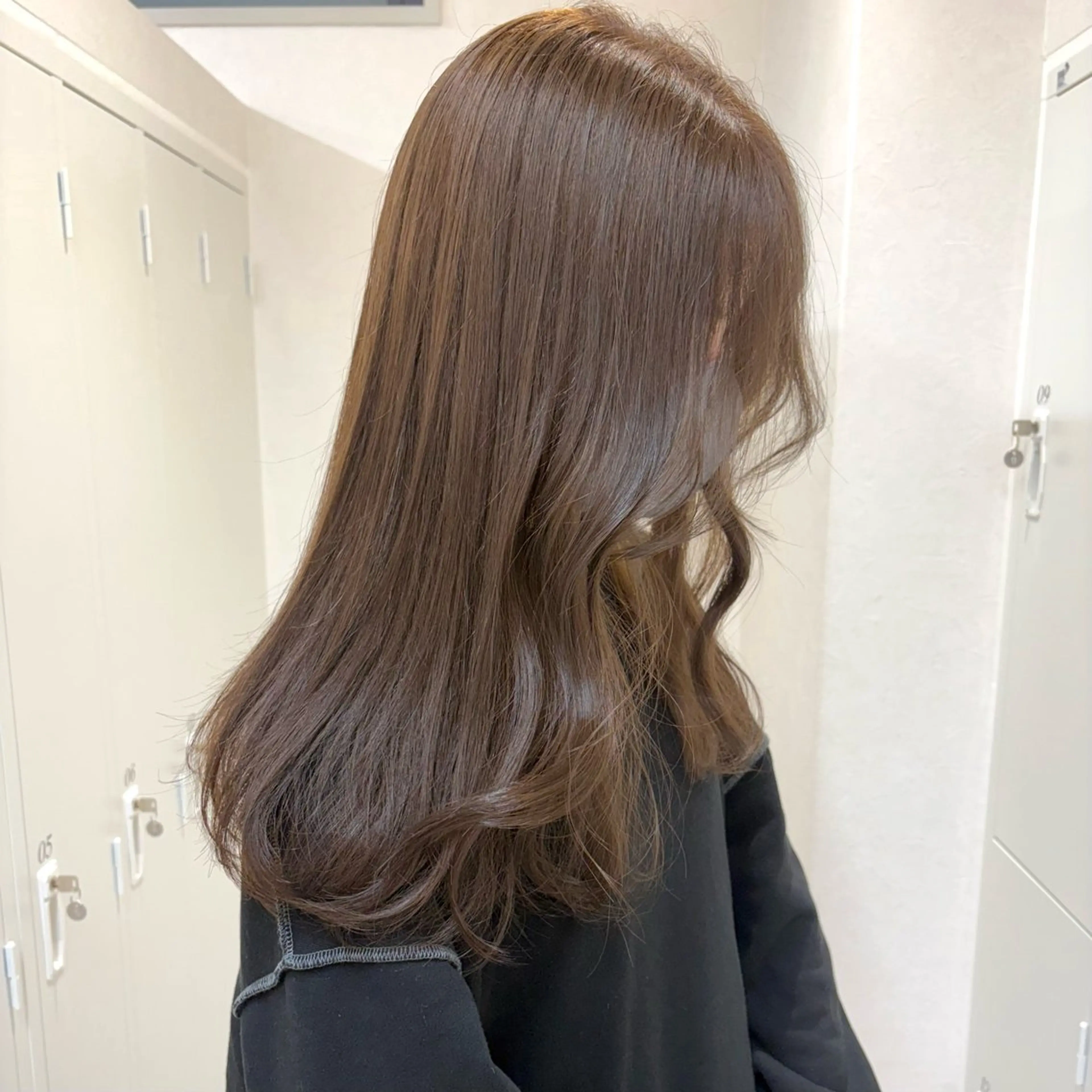 セミロング カラー ヘアカラー 透明感カラー/ セット/SAKURAのヘアスタイル