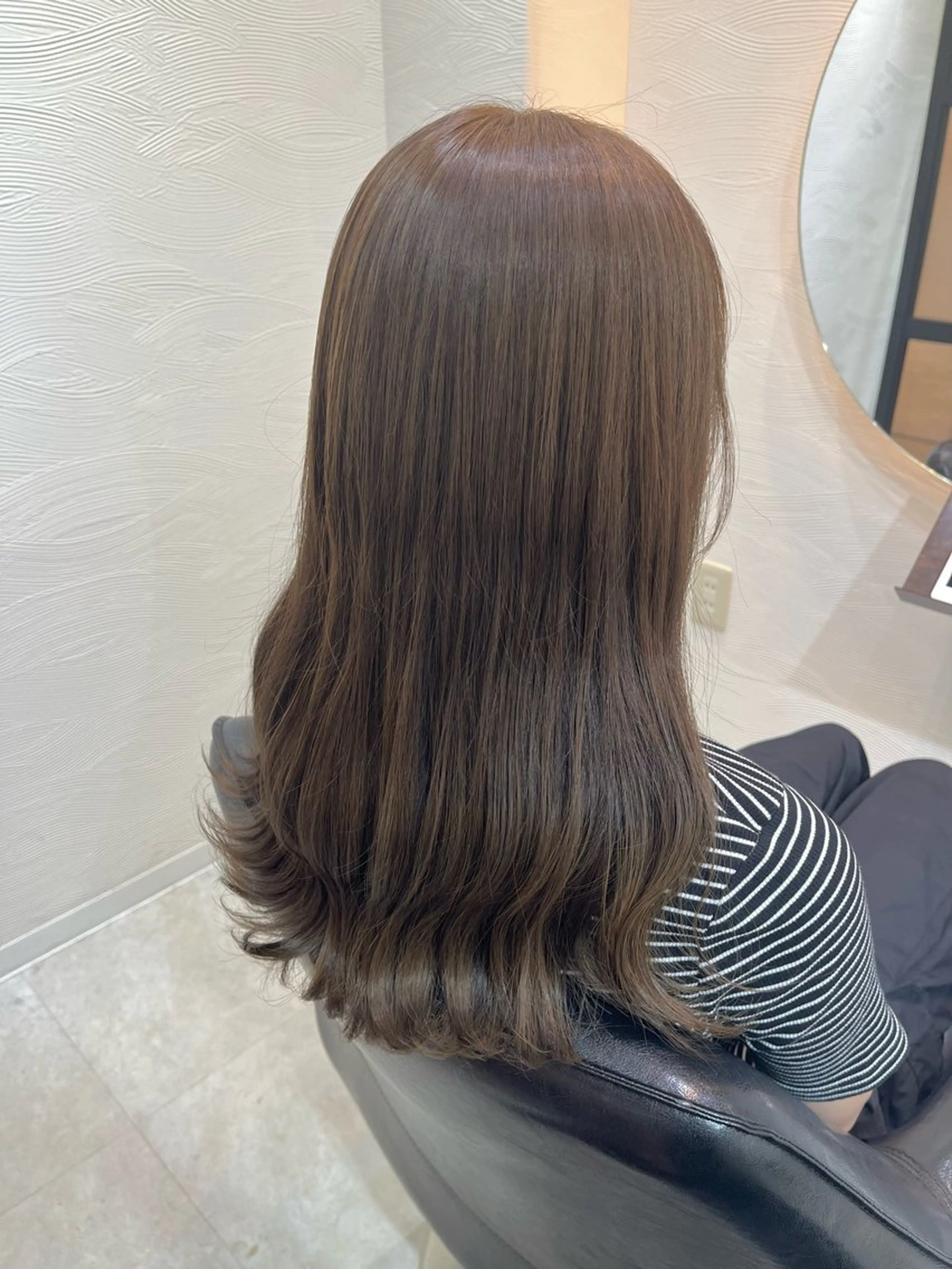 ロング カラー ヘアカラー トリートメント 【ニュアンスカラー・ 髪質改善】スズキカナのヘアスタイル