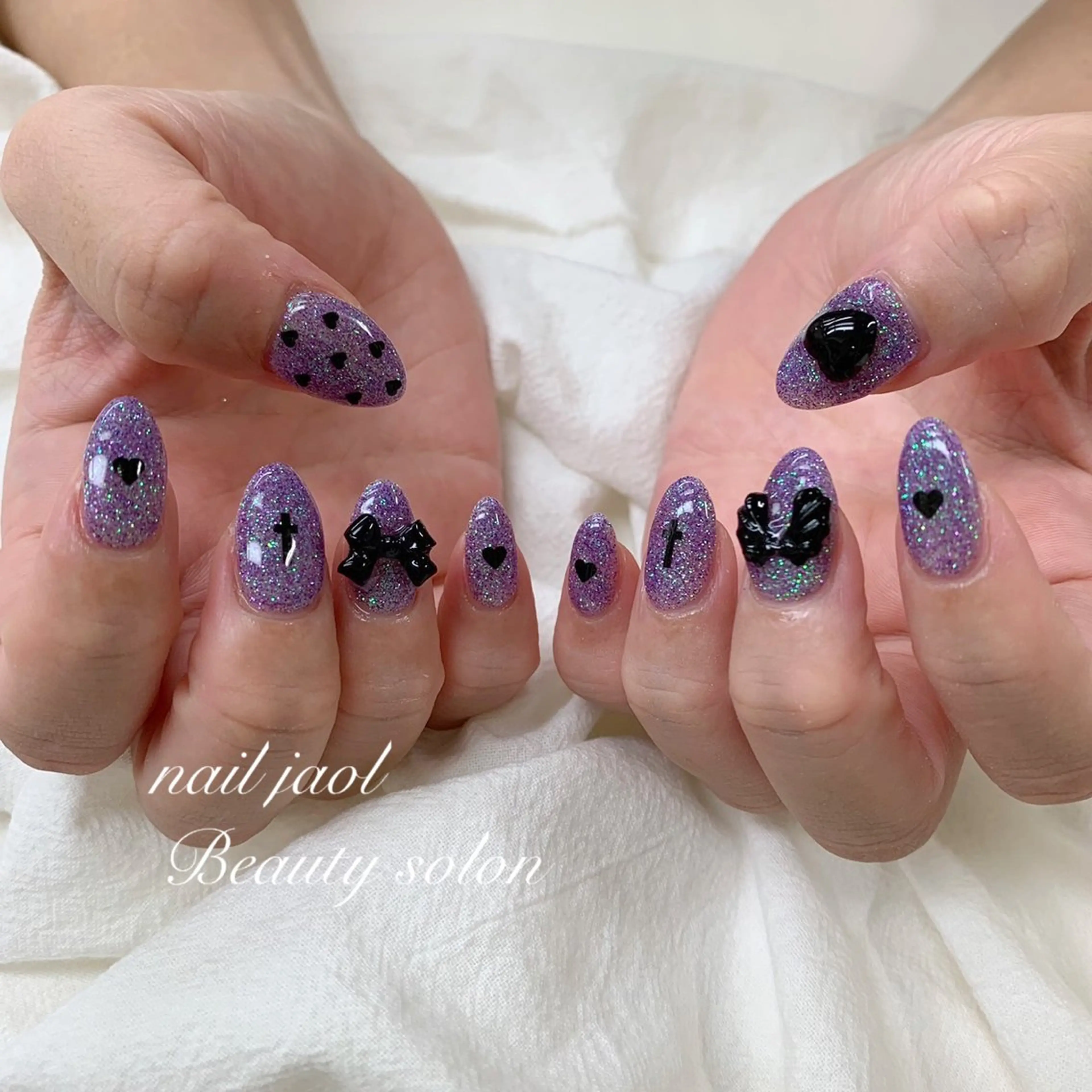 ショート ハロウィン ネイルJaol 池袋のネイルデザイン