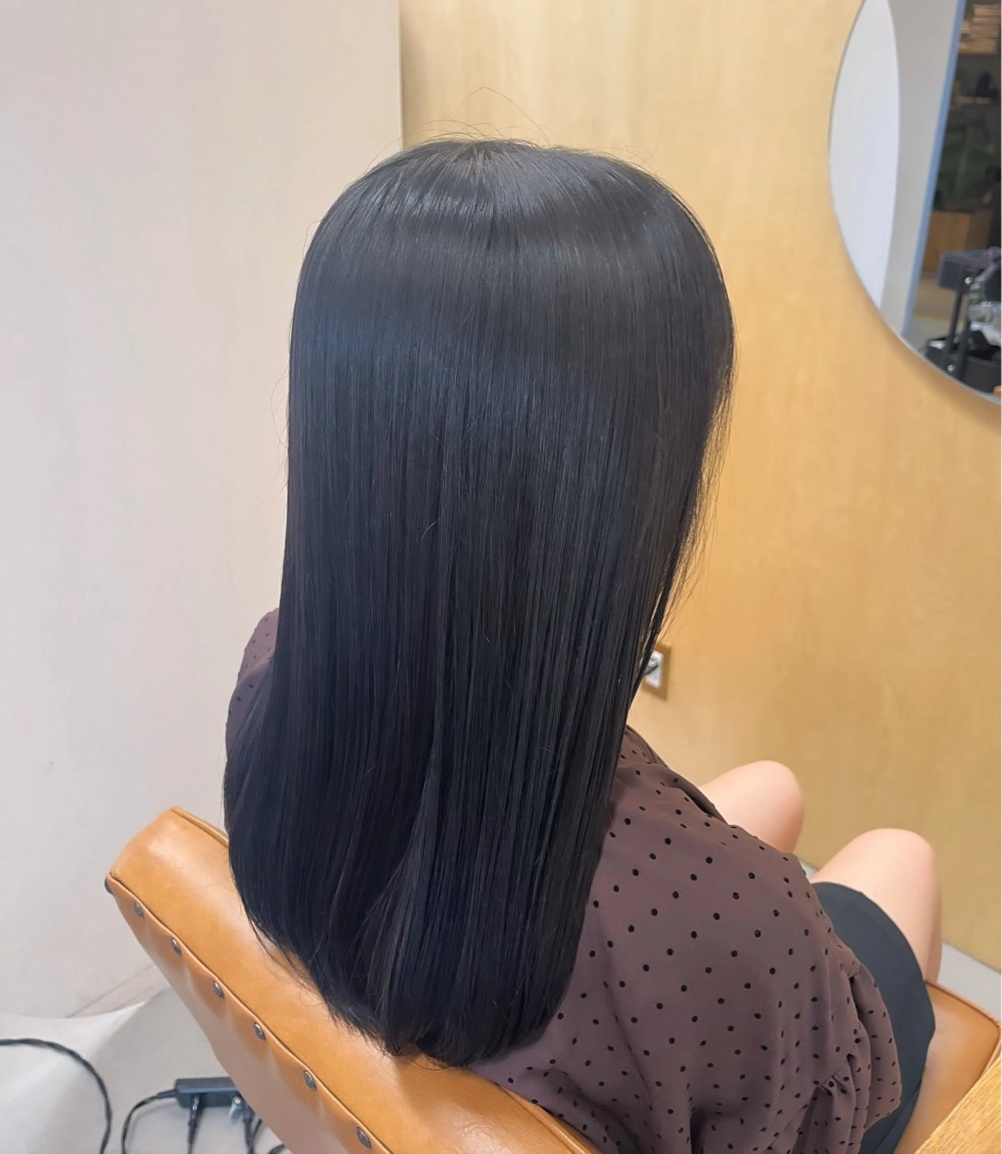 カラー 新美 あかねのヘアスタイル