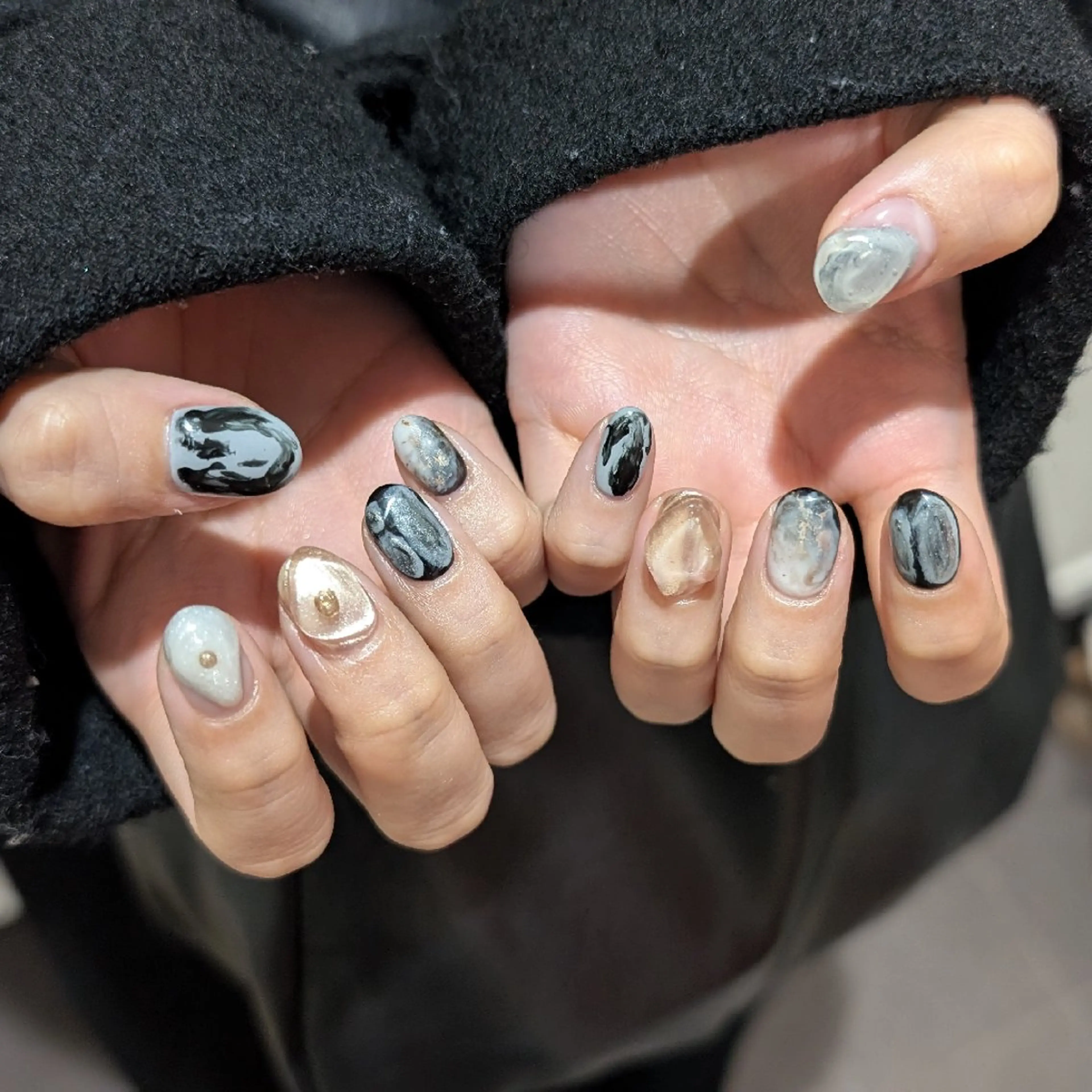 ネイル ニュアンスネイル ぷっくりネイル Nail salon Euphoria所属・Euphoria 【 suzuki 】のネイルデザイン