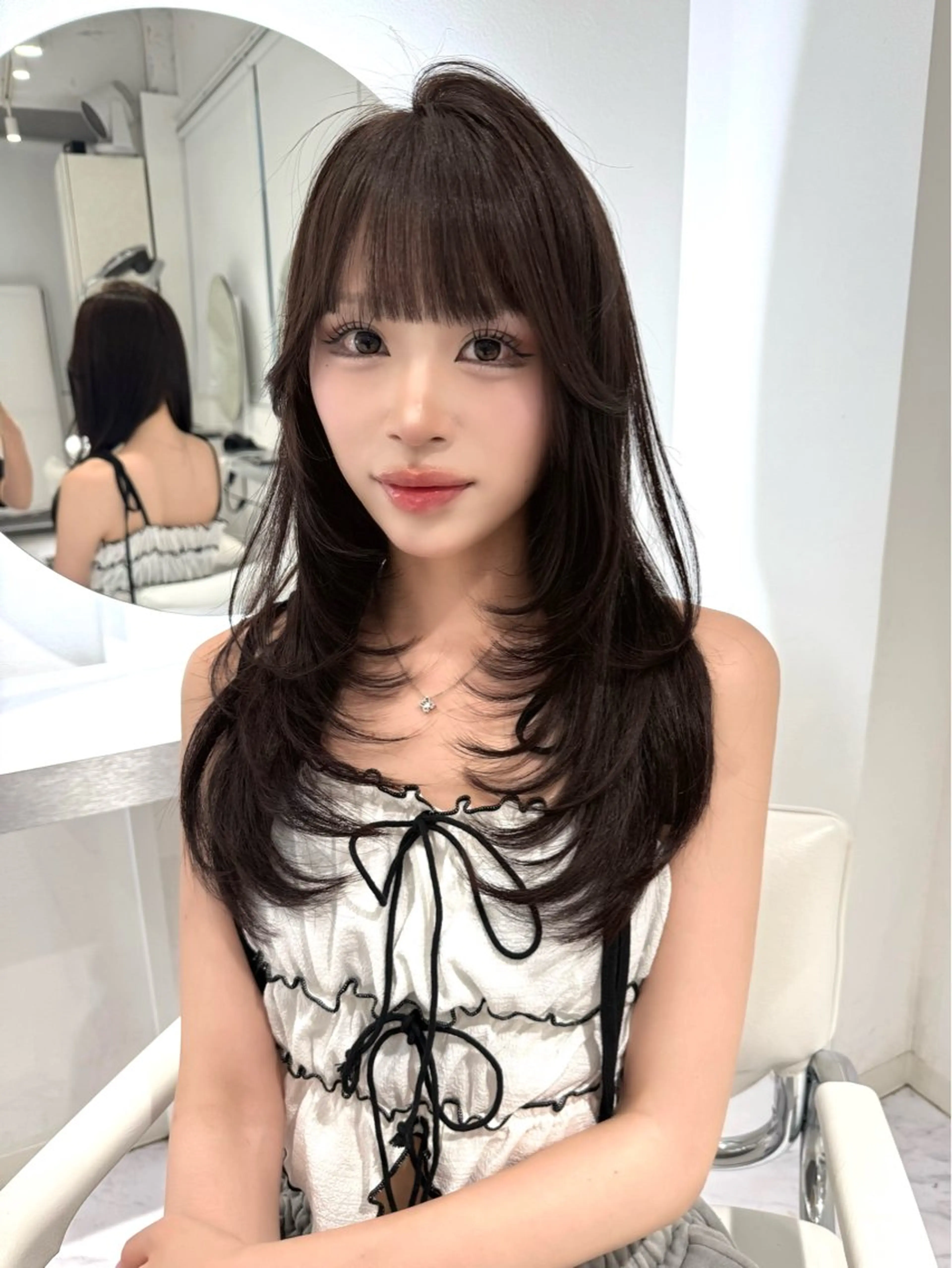 ロング レイヤーカット🫧 🎀Tomoka🎀のヘアスタイル