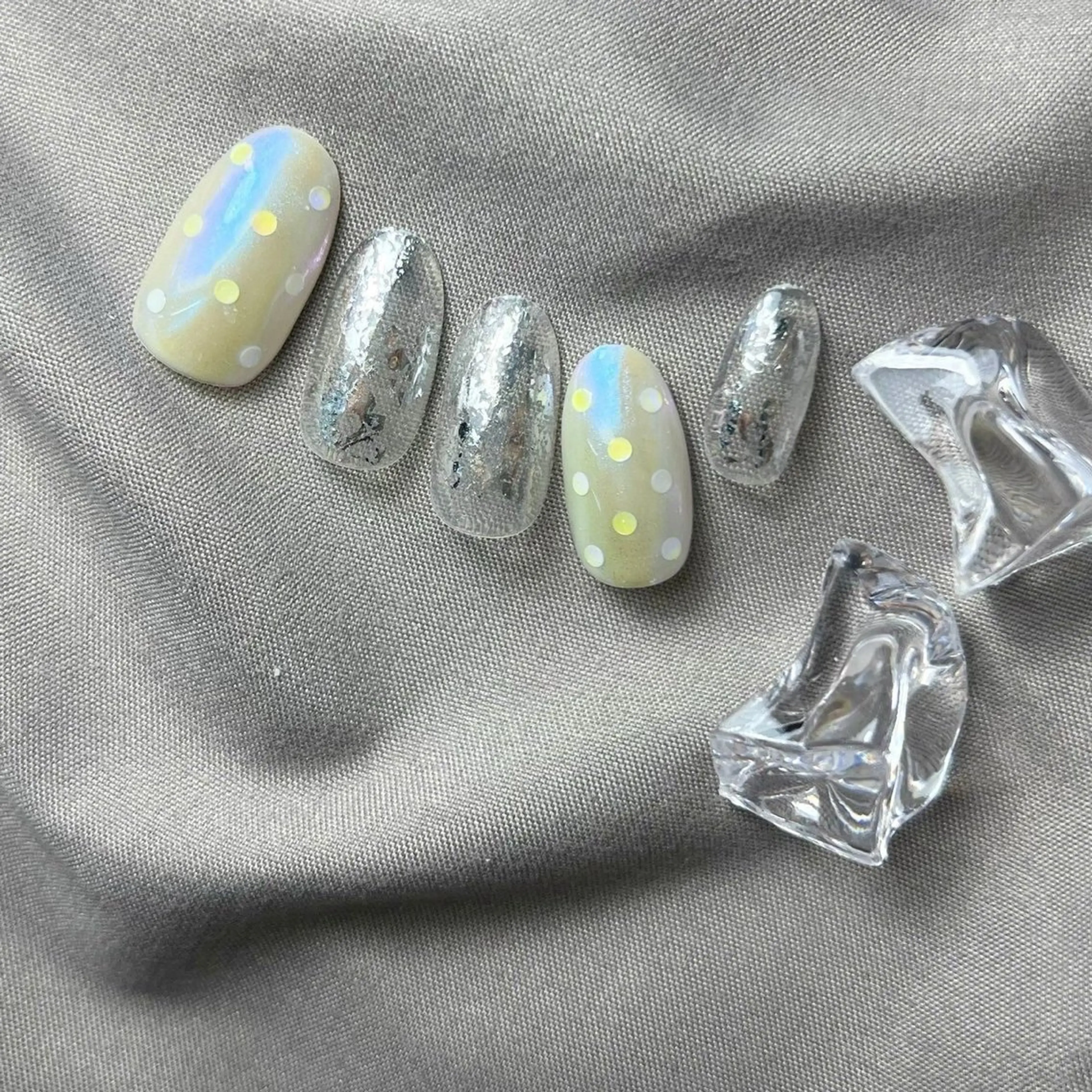 ネイル ⭐︎休業中の練習⭐︎ JNA認定講師髙橋のネイルデザイン