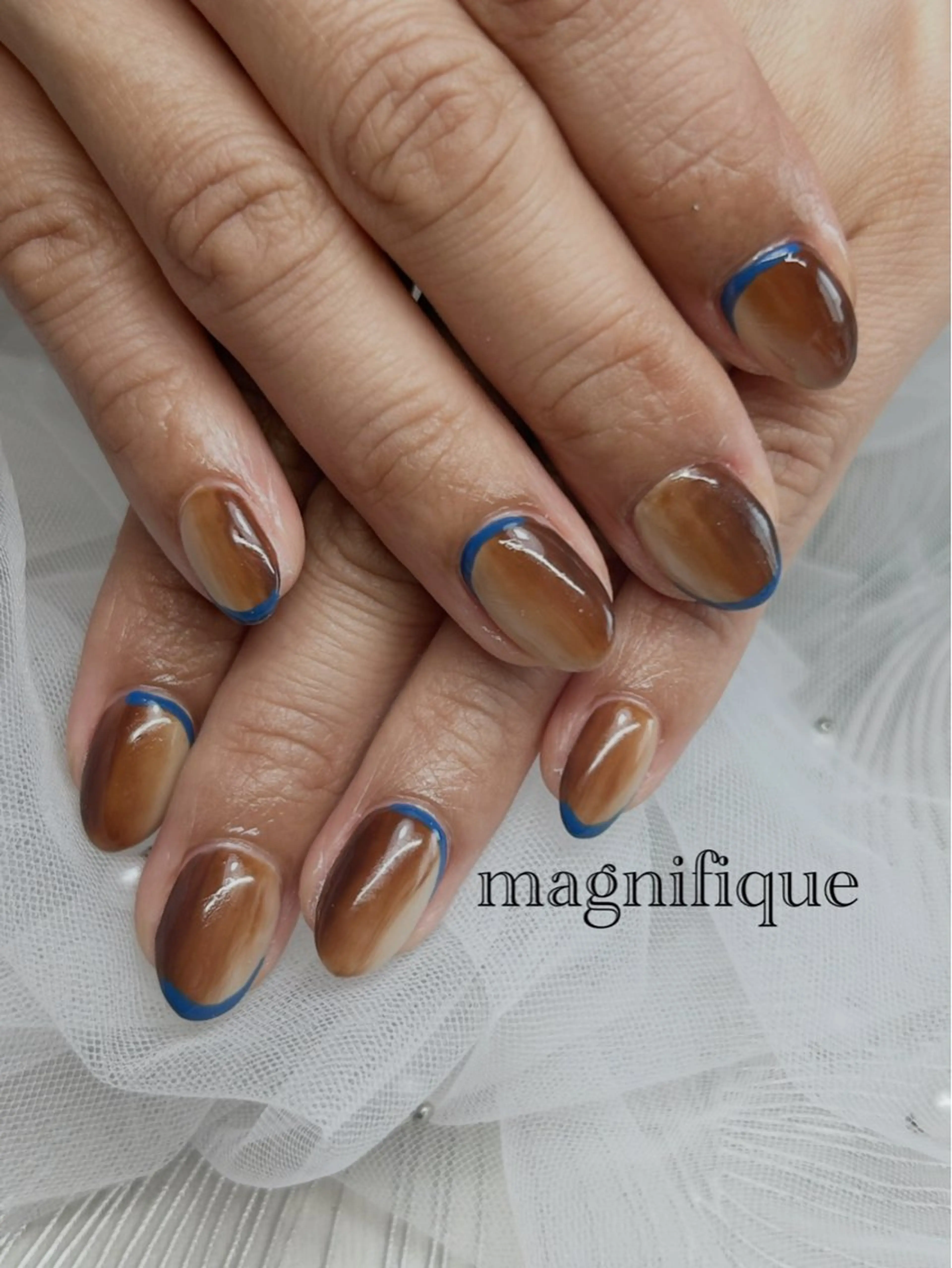 ネイル アートネイル ロングネイル ショートネイル プライベートサロン マニフィークのネイルデザイン