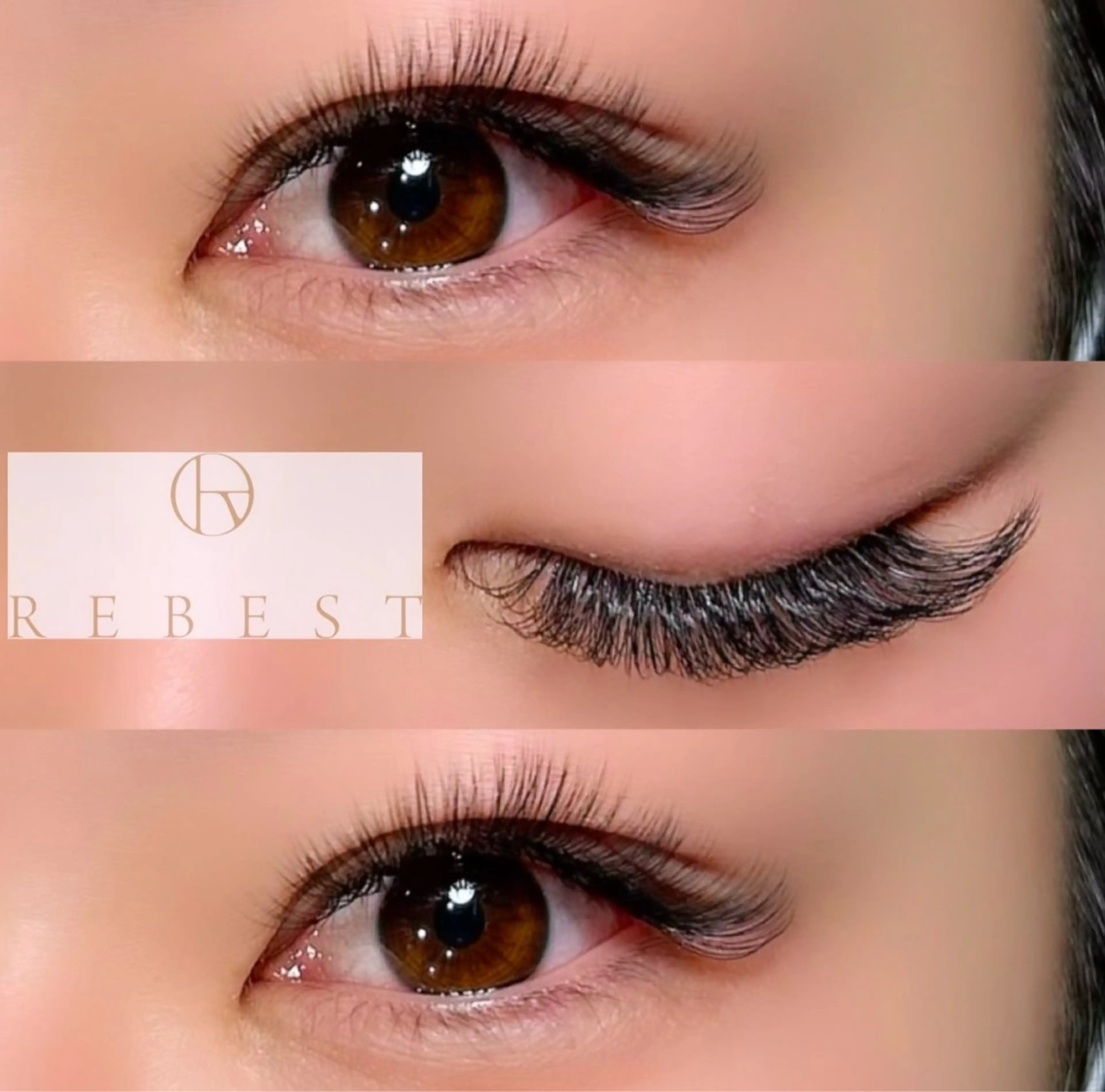 マツエク・マツパ ボリュームラッシュ yuuka REBEST心斎橋のマツエク・マツパデザイン