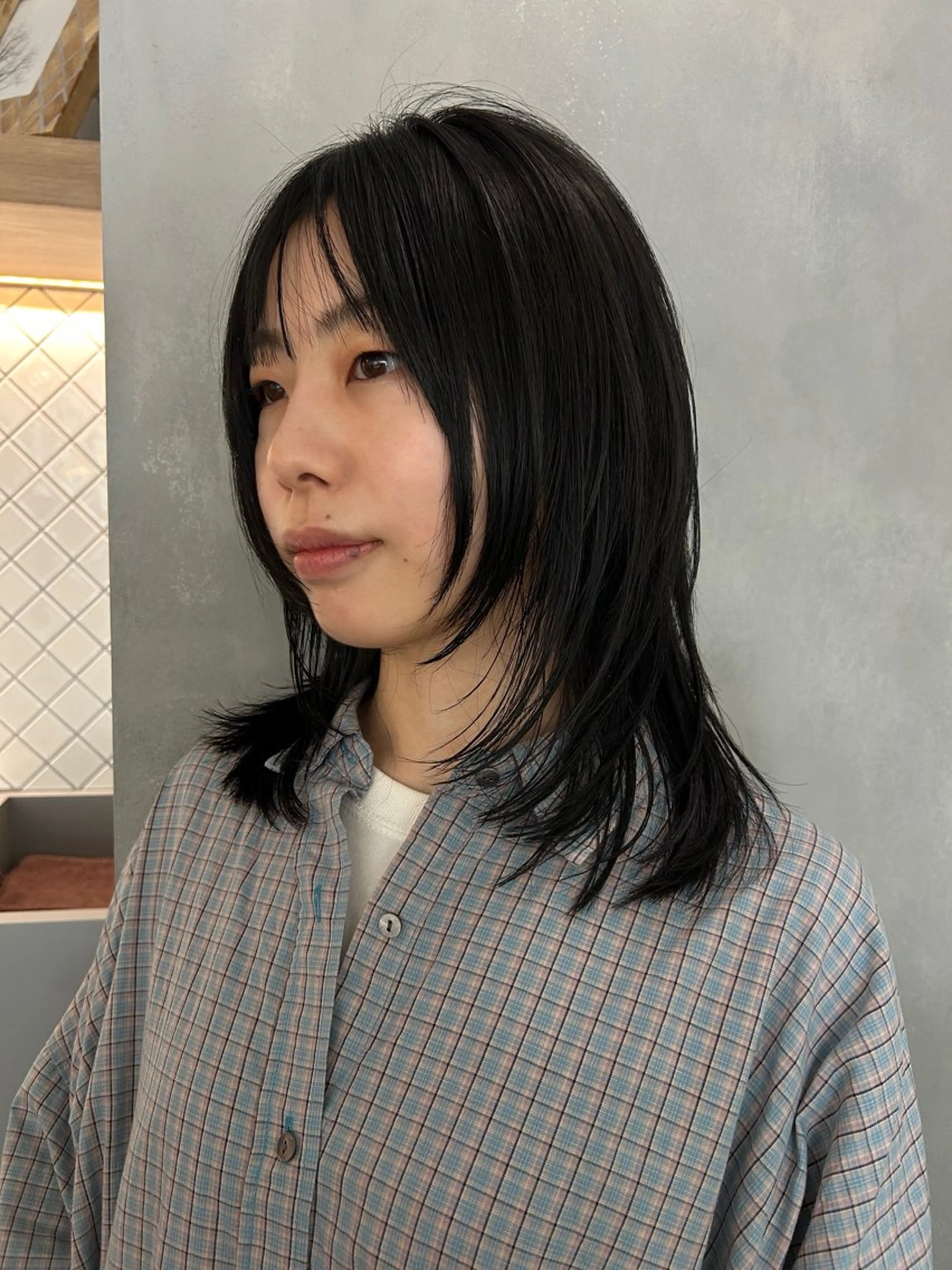 ミディアム カット 🦖ミニボブ/ボブ /MOEKA🦕のヘアスタイル