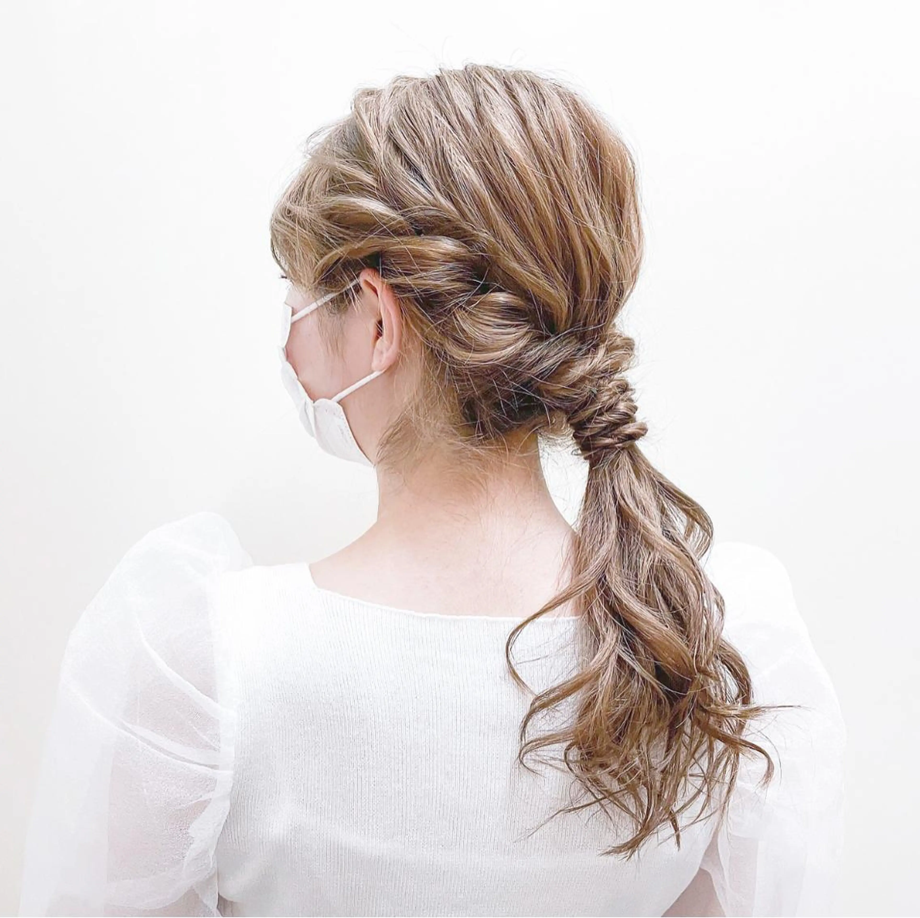 ロング ヘアアレンジ yuina 【NNN】のヘアスタイル