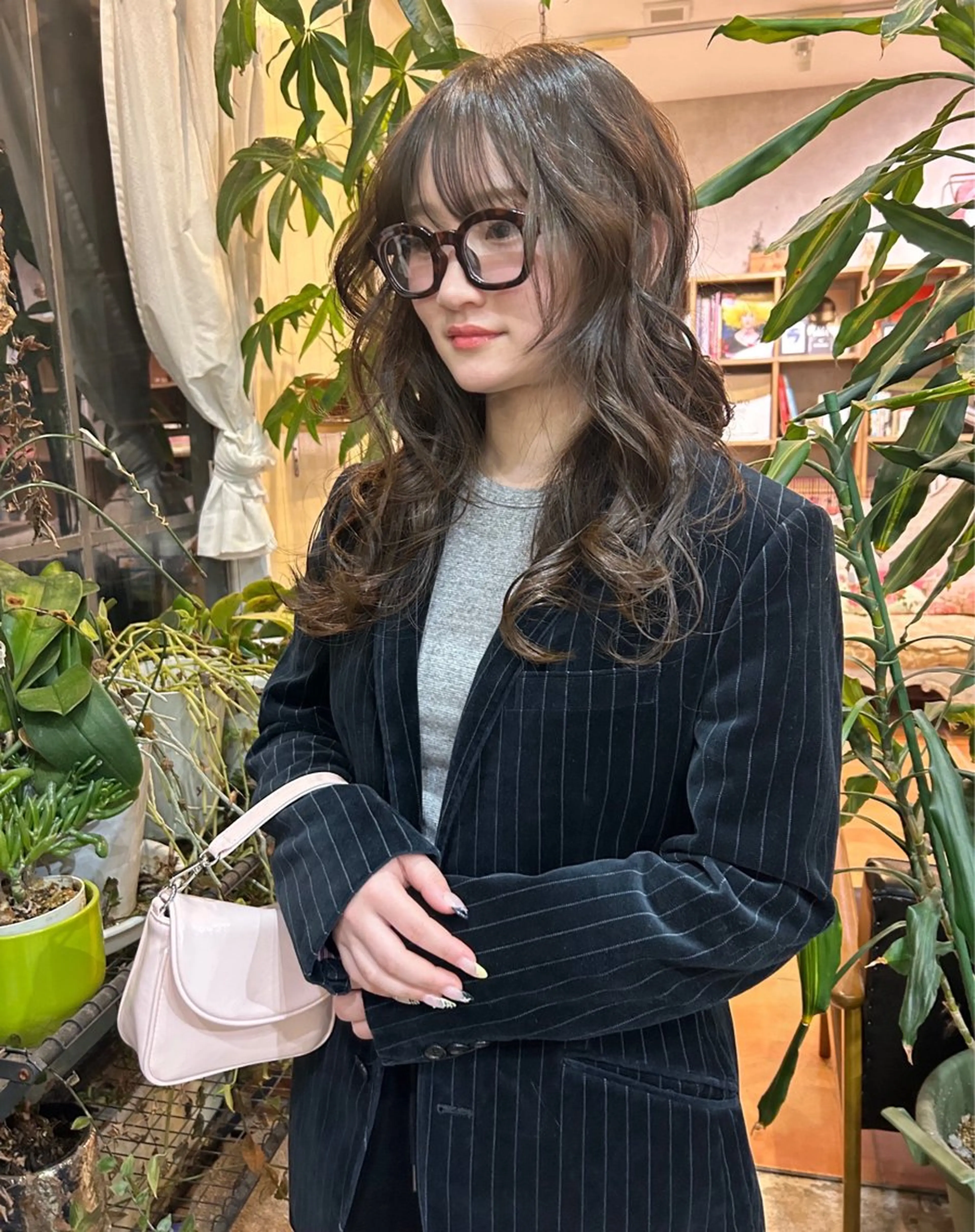 ロング カラー MI KUのヘアスタイル