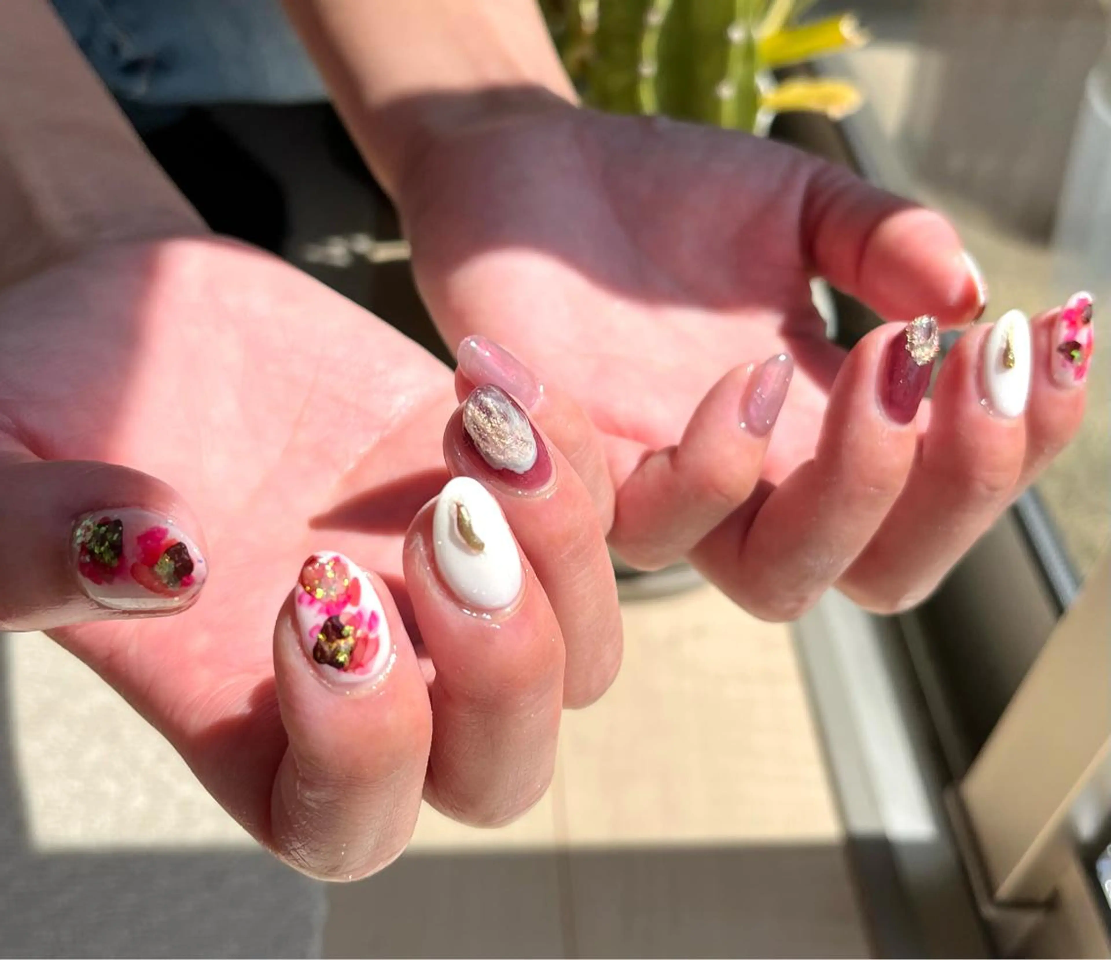 ショート カラー キッズ 2DY NAIL SALONのネイルデザイン