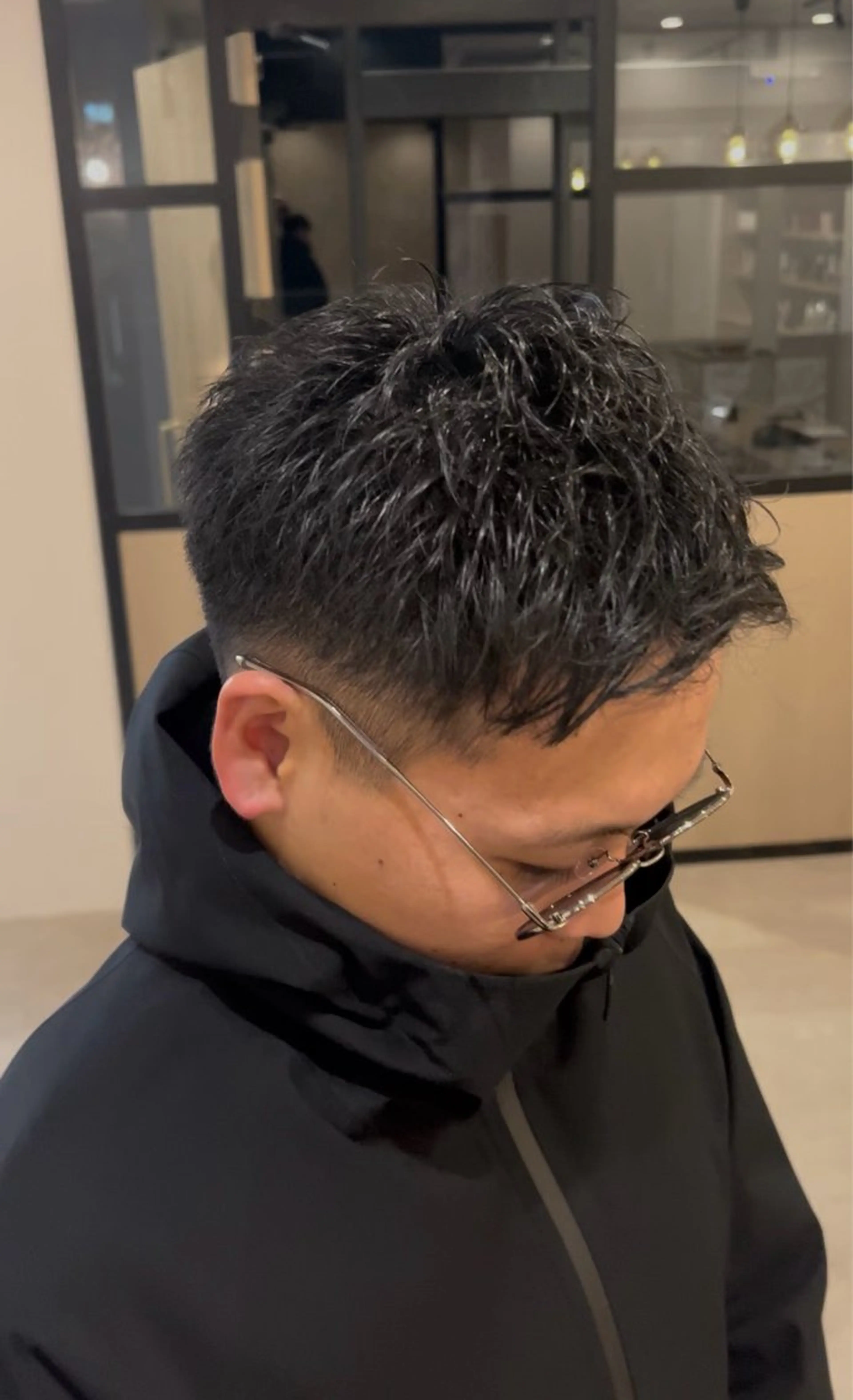 ショート メンズ カット カイト/透明感カラー /メンズヘアのヘアスタイル