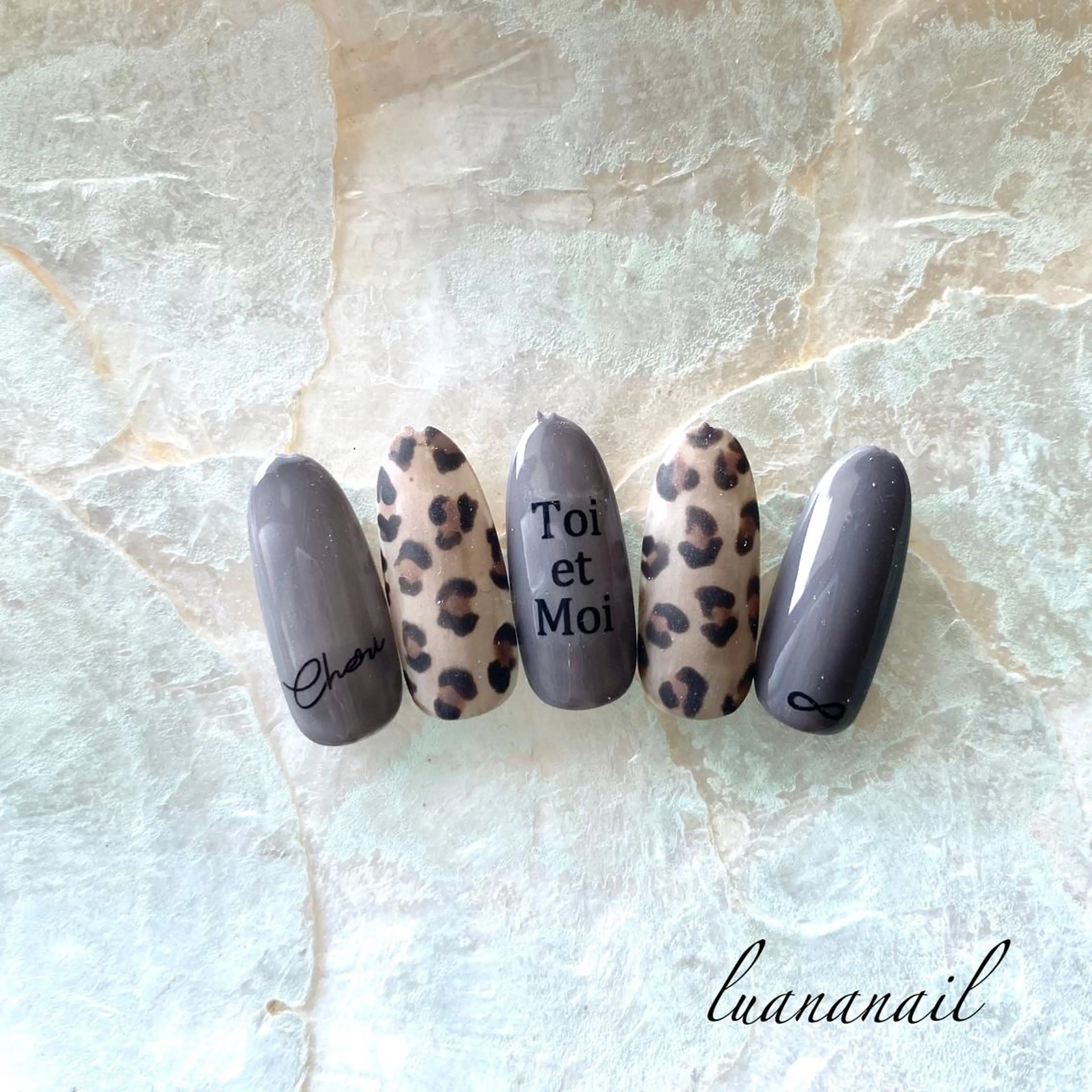 ネイル マットネイル ハンドネイル luana nailのネイルデザイン