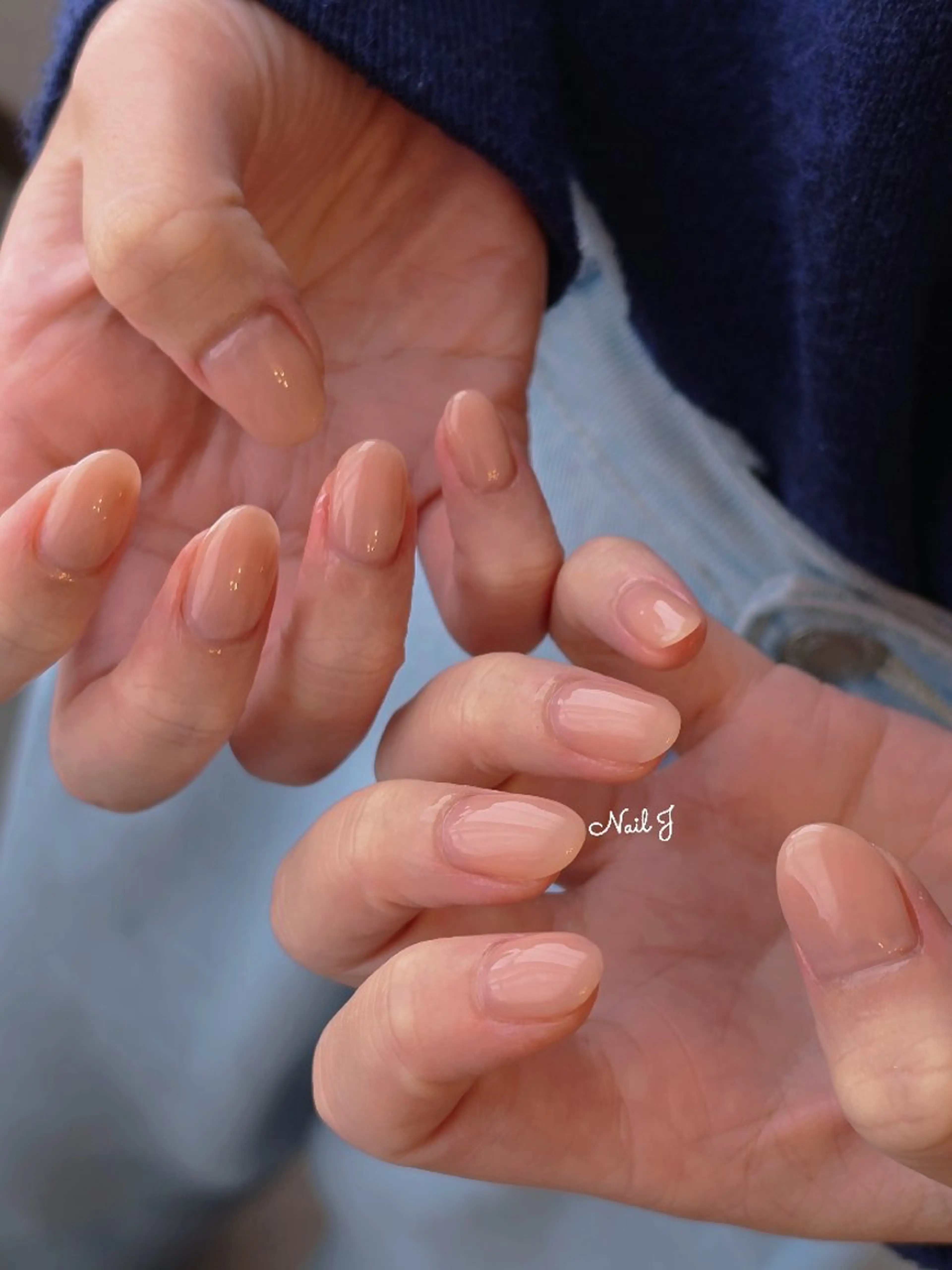 ネイル 韓国ネイル 春ネイル ハンドネイル Nail Jのネイルデザイン