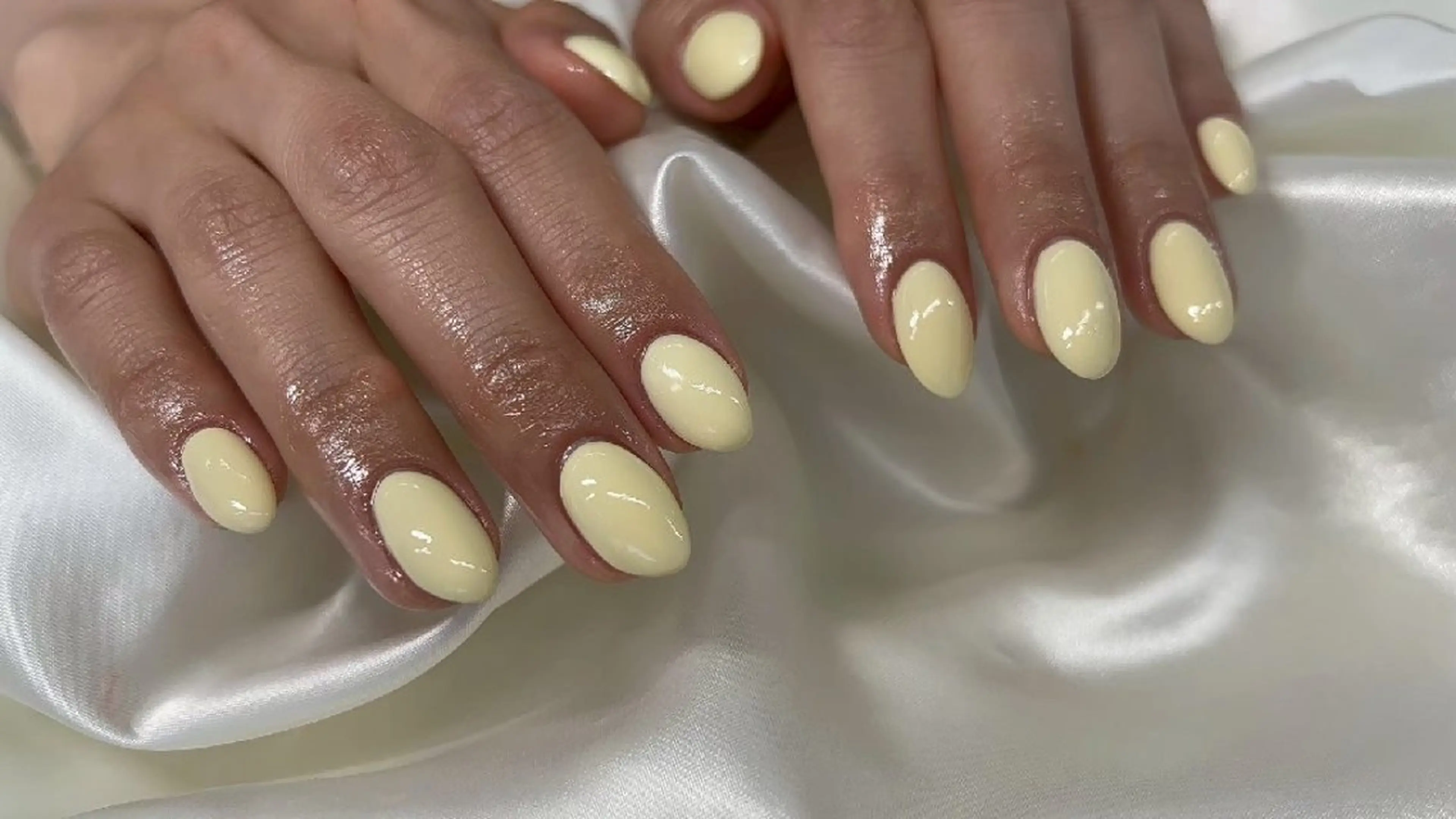 ネイル 韓国ネイル ワンカラーネイル パステルネイル シンプルネイル 春ネイル ハンドネイル Moana Shioriのネイルデザイン