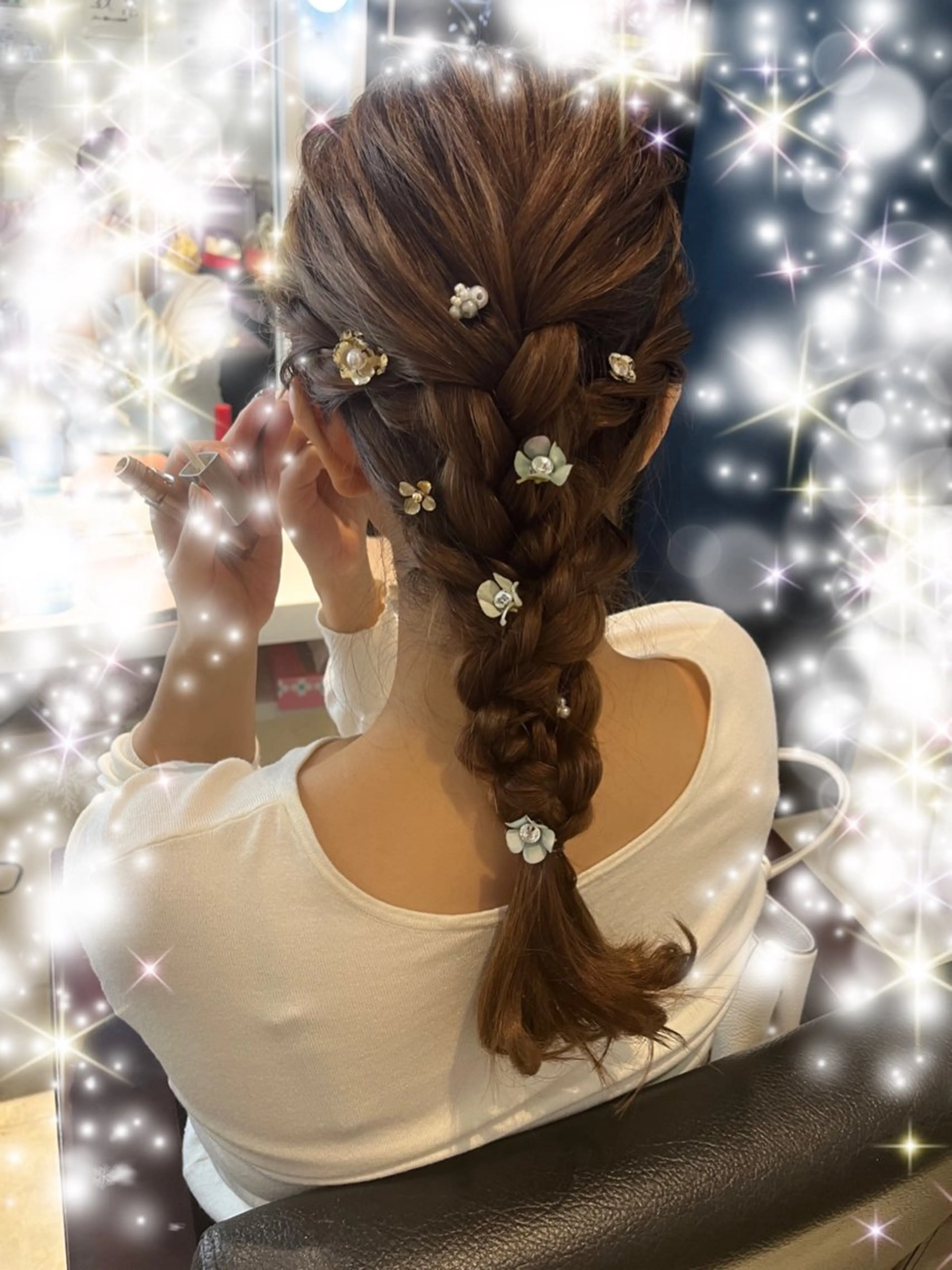 ヘアアレンジ Perl blueの眉毛・アイブロウイメージ