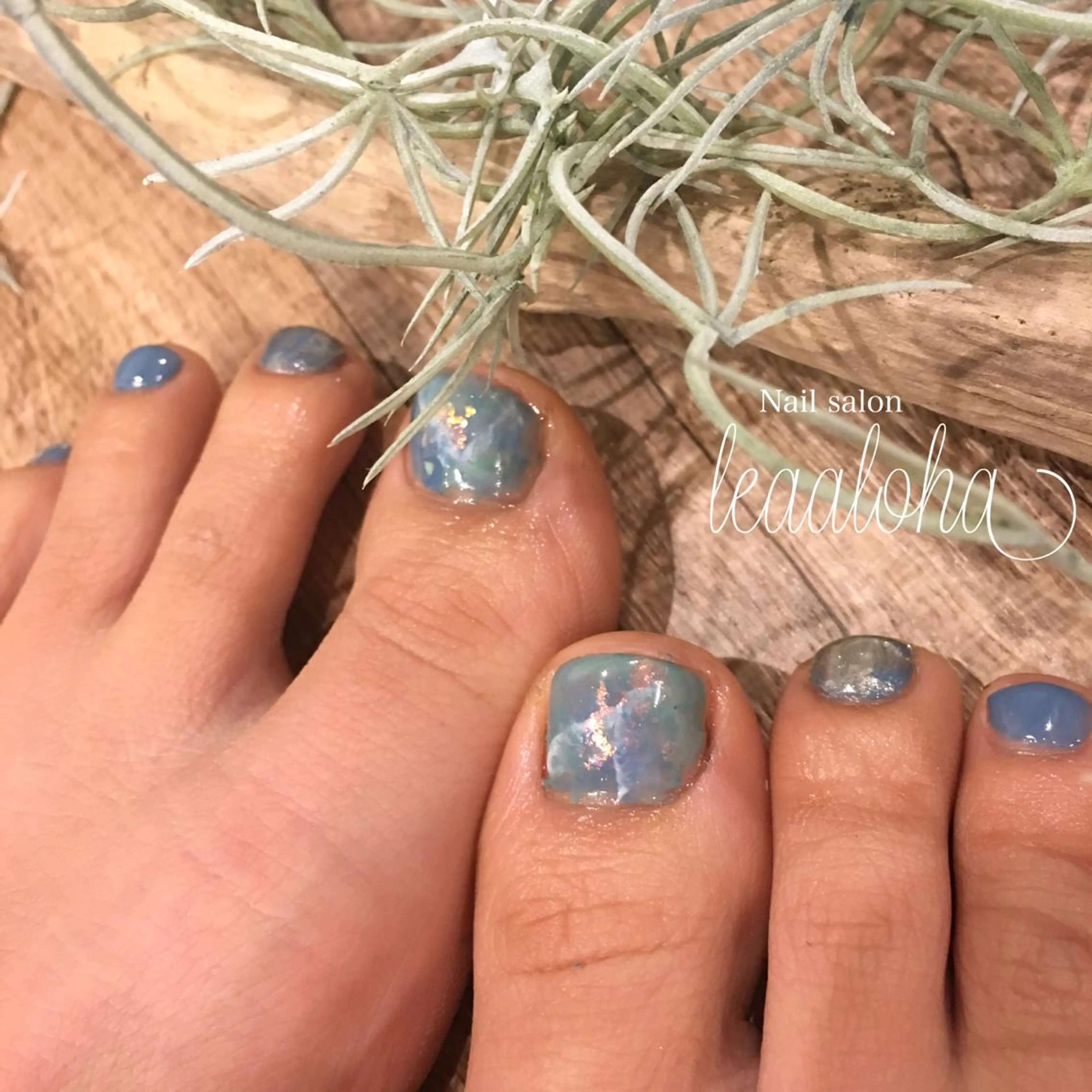 ネイル アートネイル フットネイル ミラーネイル ワンカラーネイル レアアロハ宇都宮 /ネイル.スクールのネイルデザイン