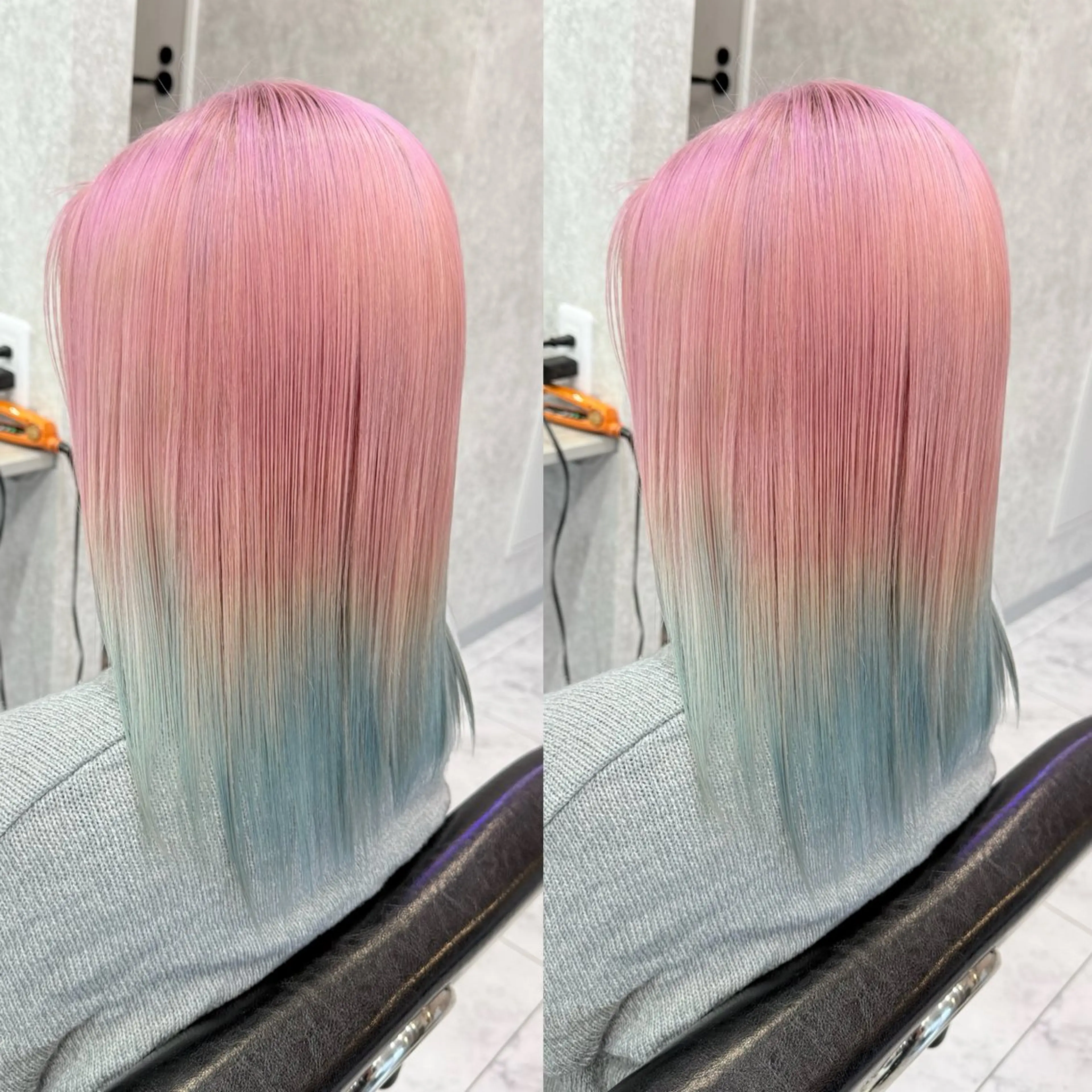 ショート カラー 🌺ハイトーン🌺 矢葺 なぎさ🌺🌺のヘアスタイル