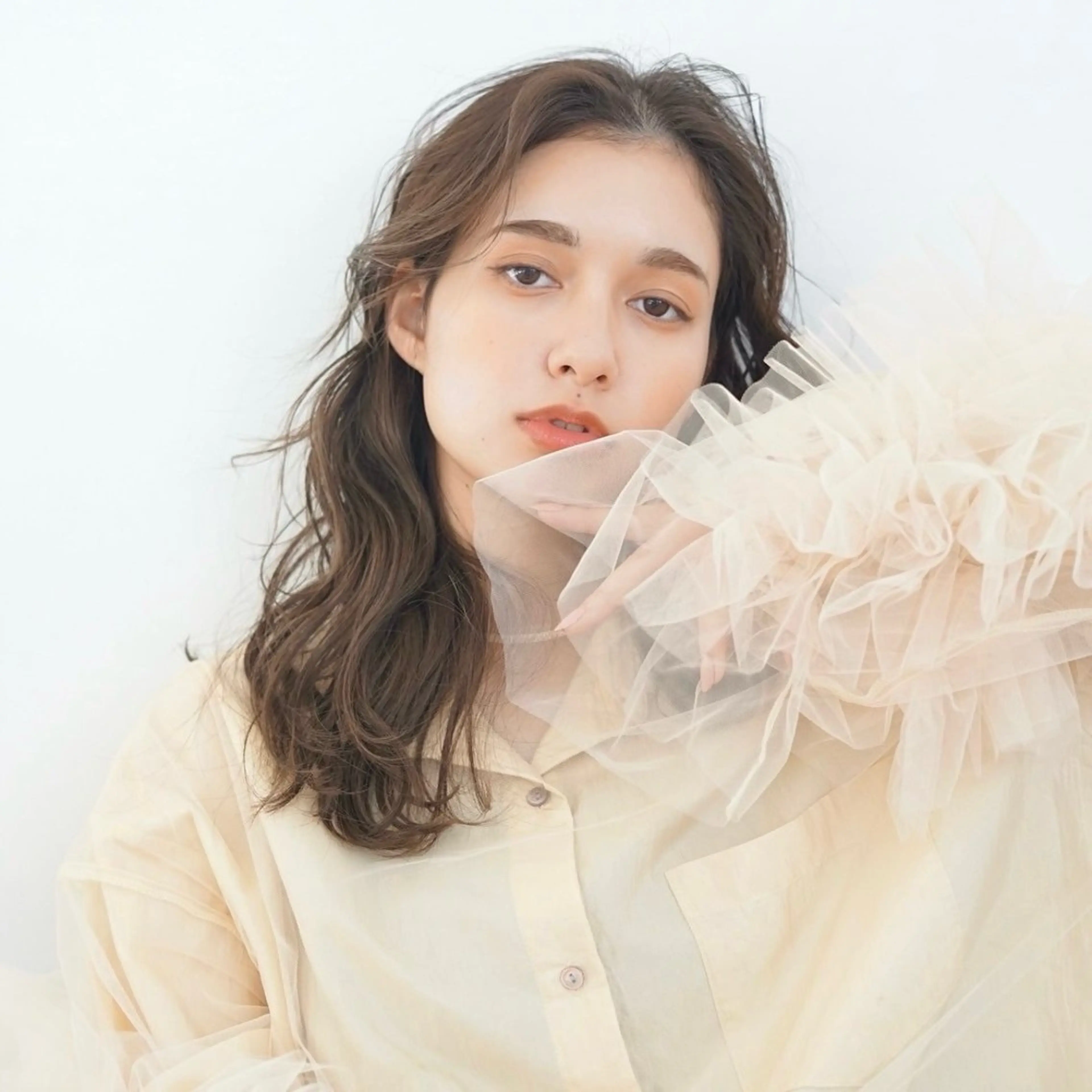 ロング カラー パーマ ヘアアレンジ カット ヘアカラー トリートメント 髪質改善ストレート✨ パーマヘア✨YUKIのヘアスタイル