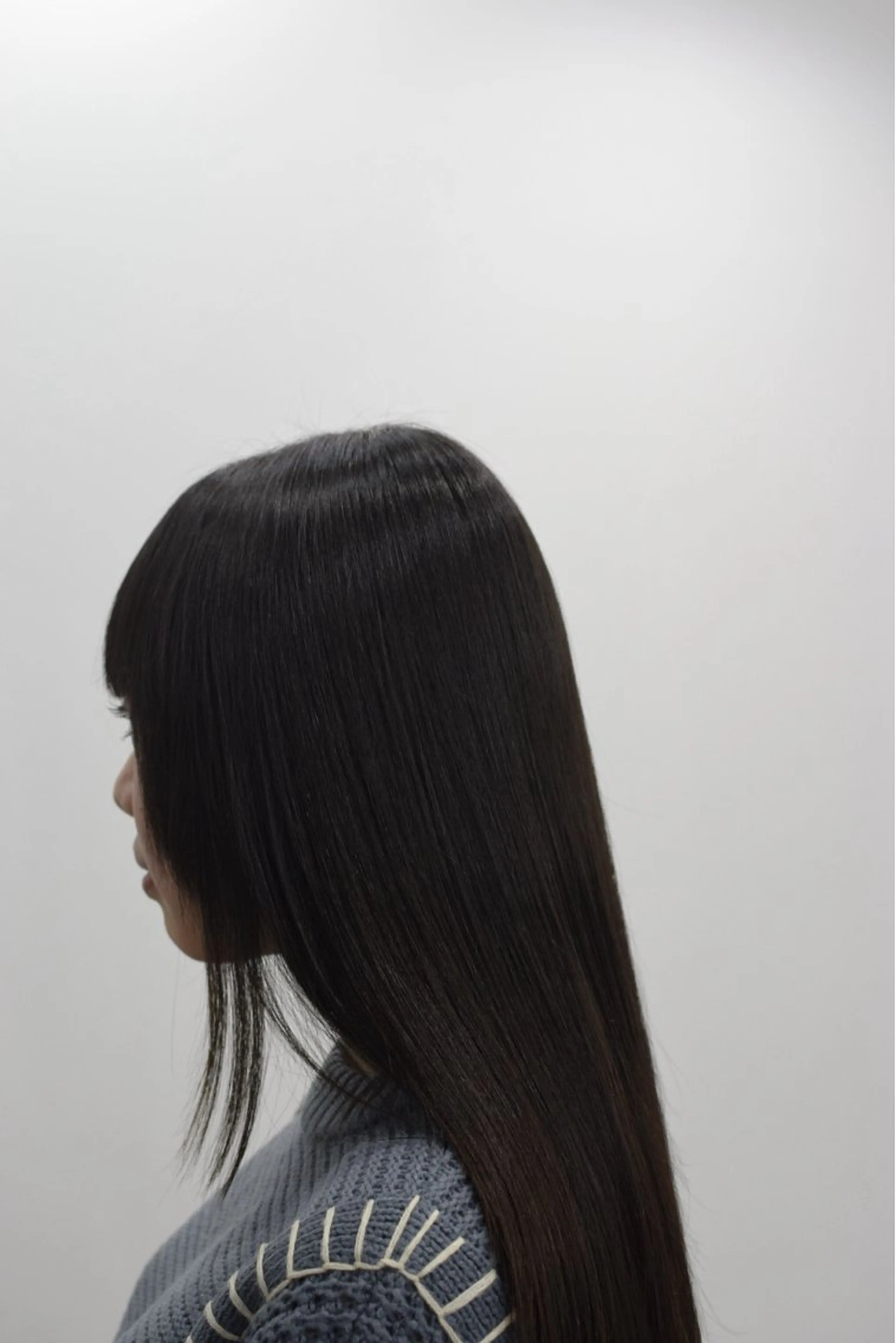 ロング 縮毛矯正 トリートメント Shiro RENのヘアスタイル