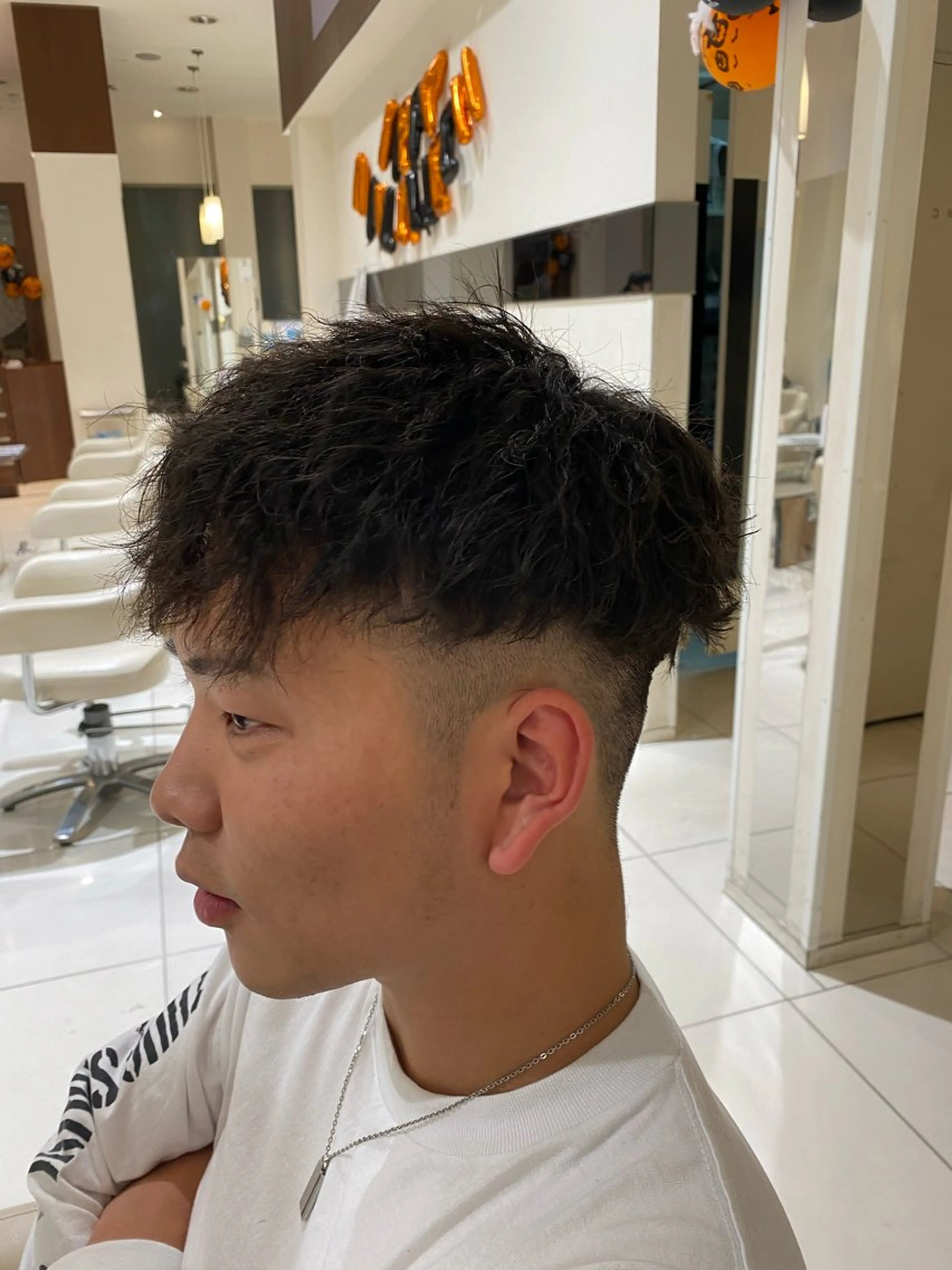 パーマ メンズ メンズパーマ特化 福岡正真のヘアスタイル