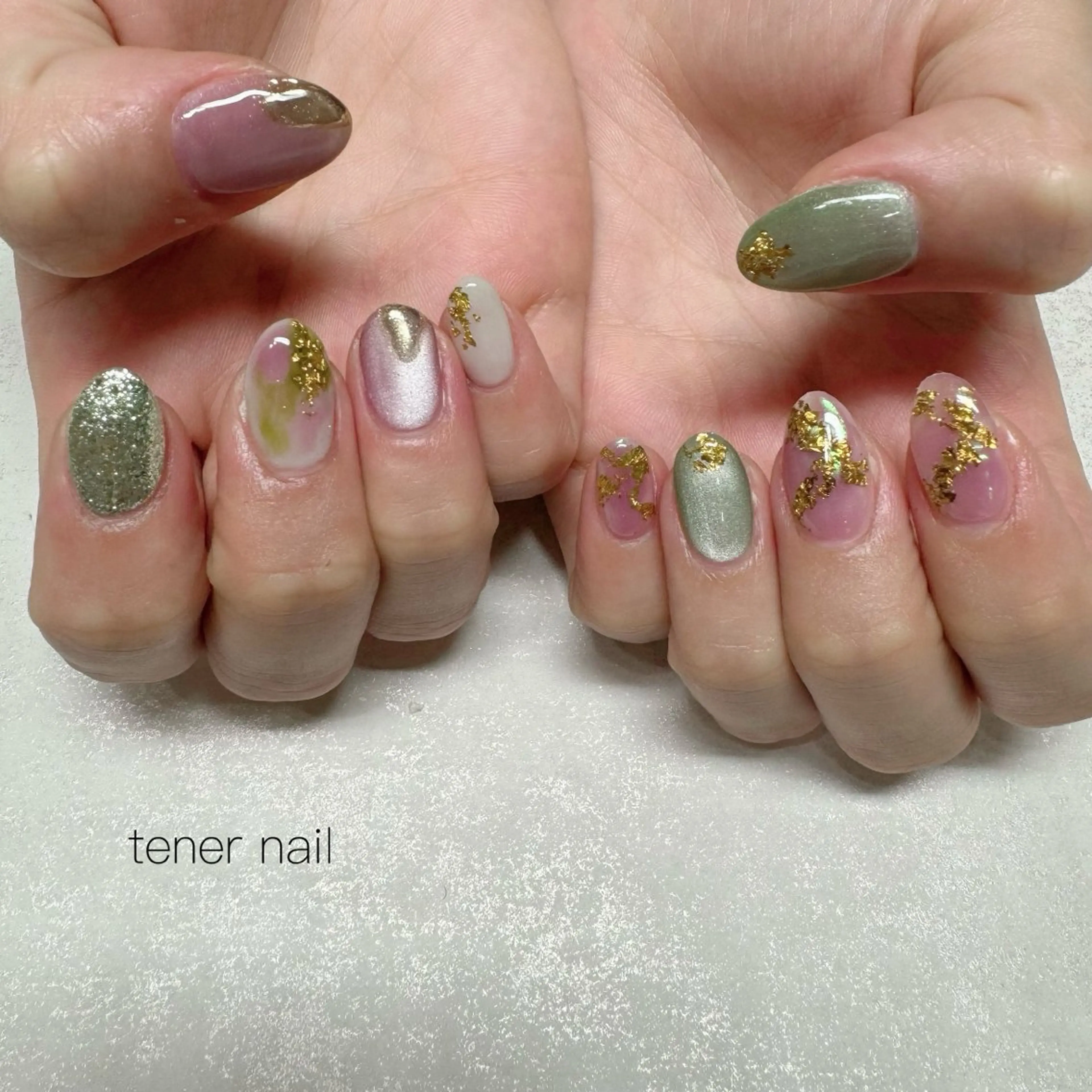 ネイル ニュアンスネイル テネルネイル tener nailのネイルデザイン