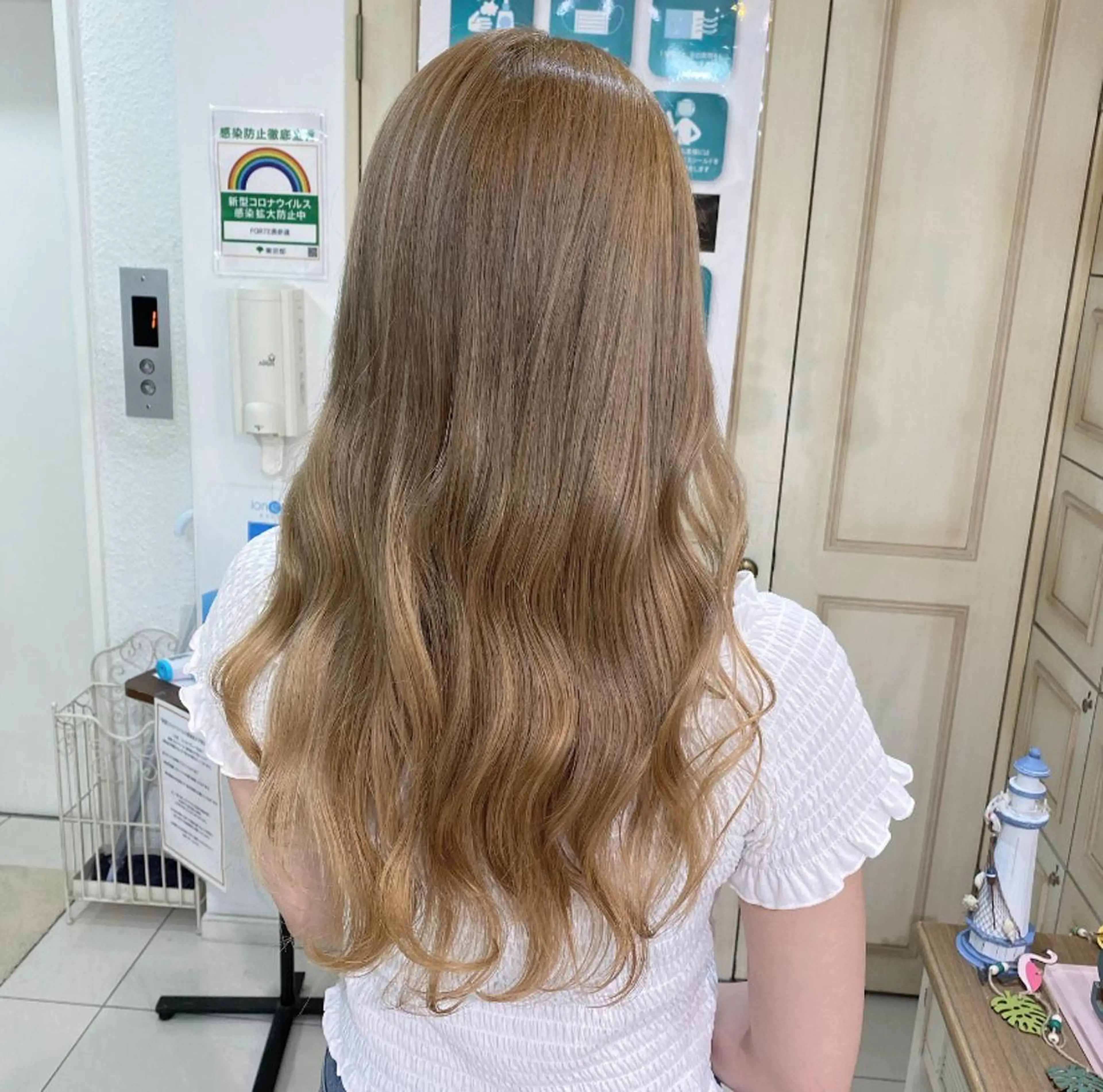 ロング カラー ヘアアレンジ ヘアカラー トリートメント 透明感カラー 古山 結季🌙🖤のヘアスタイル