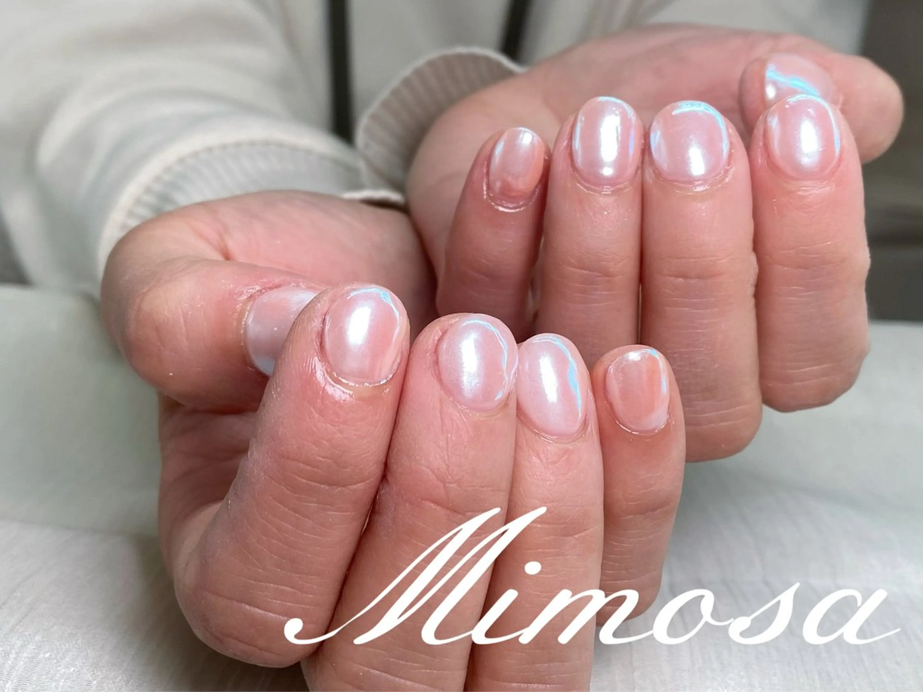 ネイル ハンドネイル 💛Mimosa💛 吉祥寺のネイルデザイン