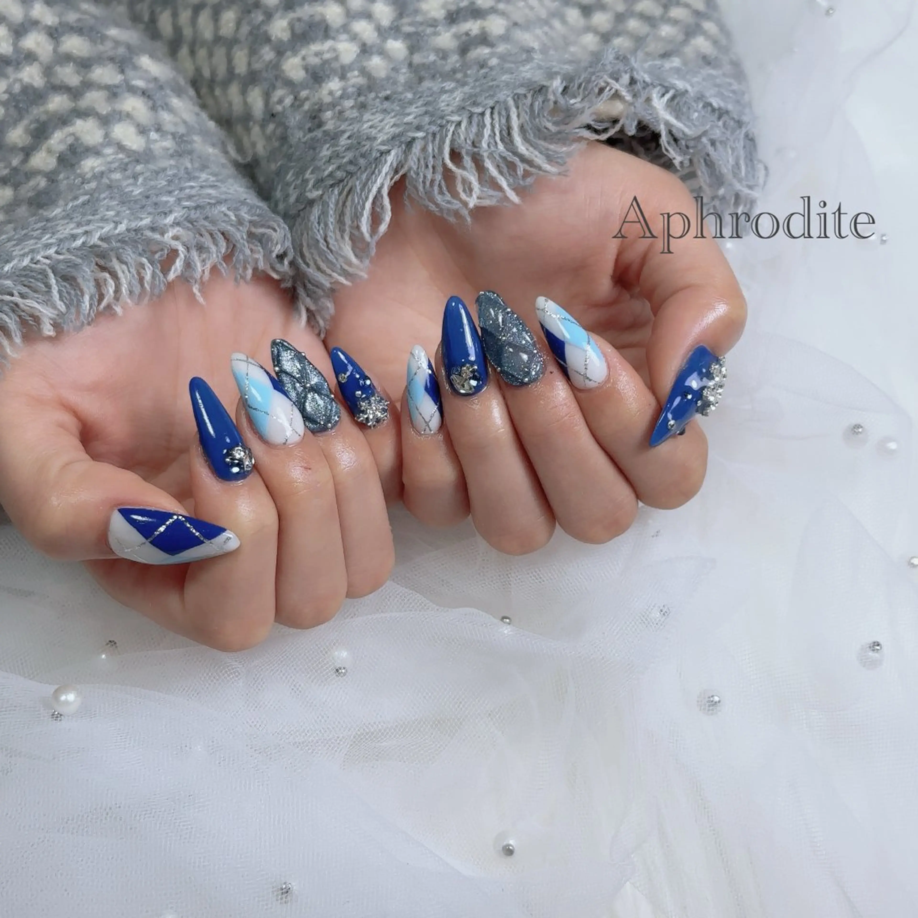 ネイル Aphrodite パラジェル認定サロンのネイルデザイン