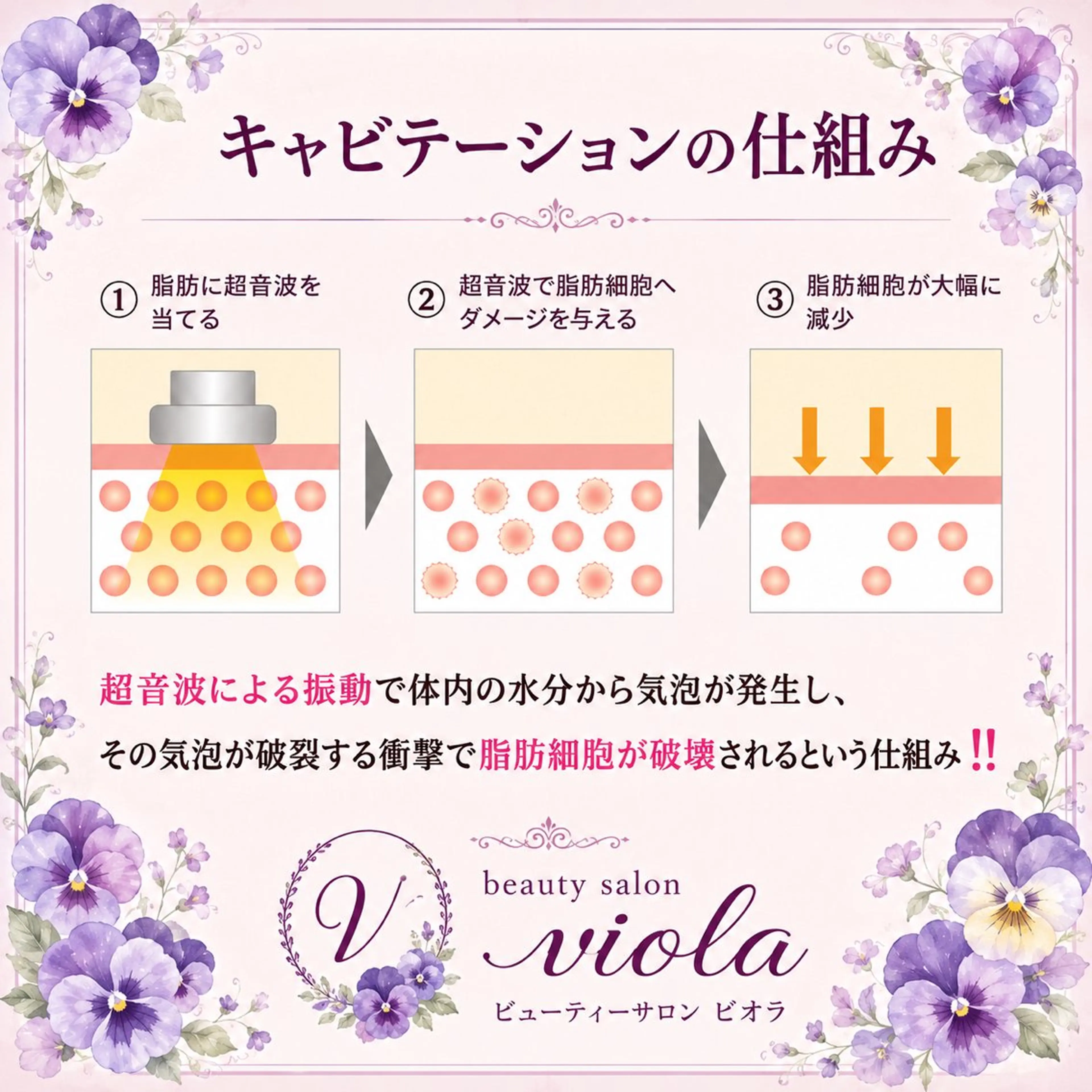 Beauty SalonViolaのエステ・リラクイメージ