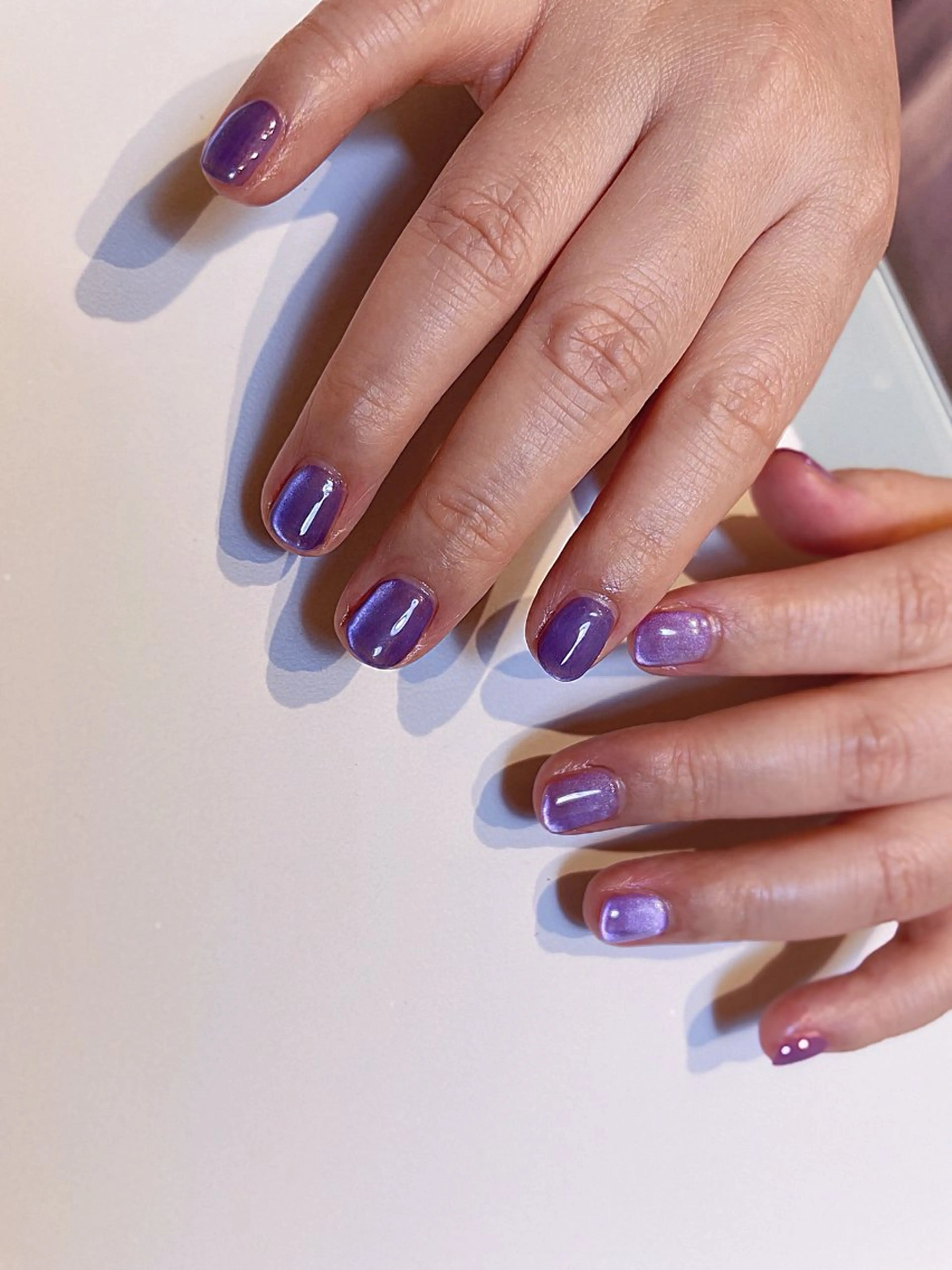 ネイル マグネットネイル ハンドネイル ハンドケア 西日暮里駅徒歩1分/ NAIL106Gのネイルデザイン