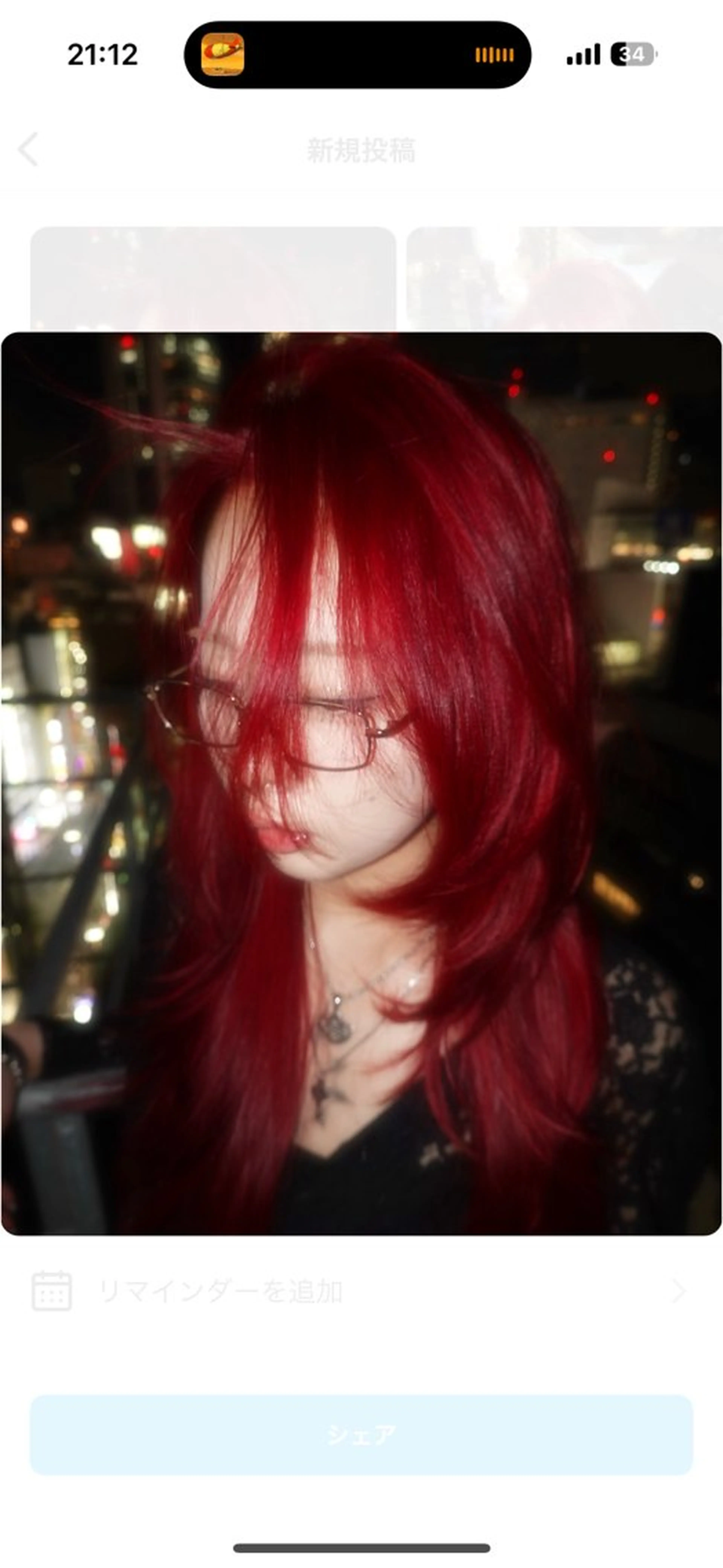 ロング カラー bloc japon所属・ﾌﾞﾚｲｽﾞ˚✧₊⁎ ﾚｲﾔｰToriのヘアスタイル