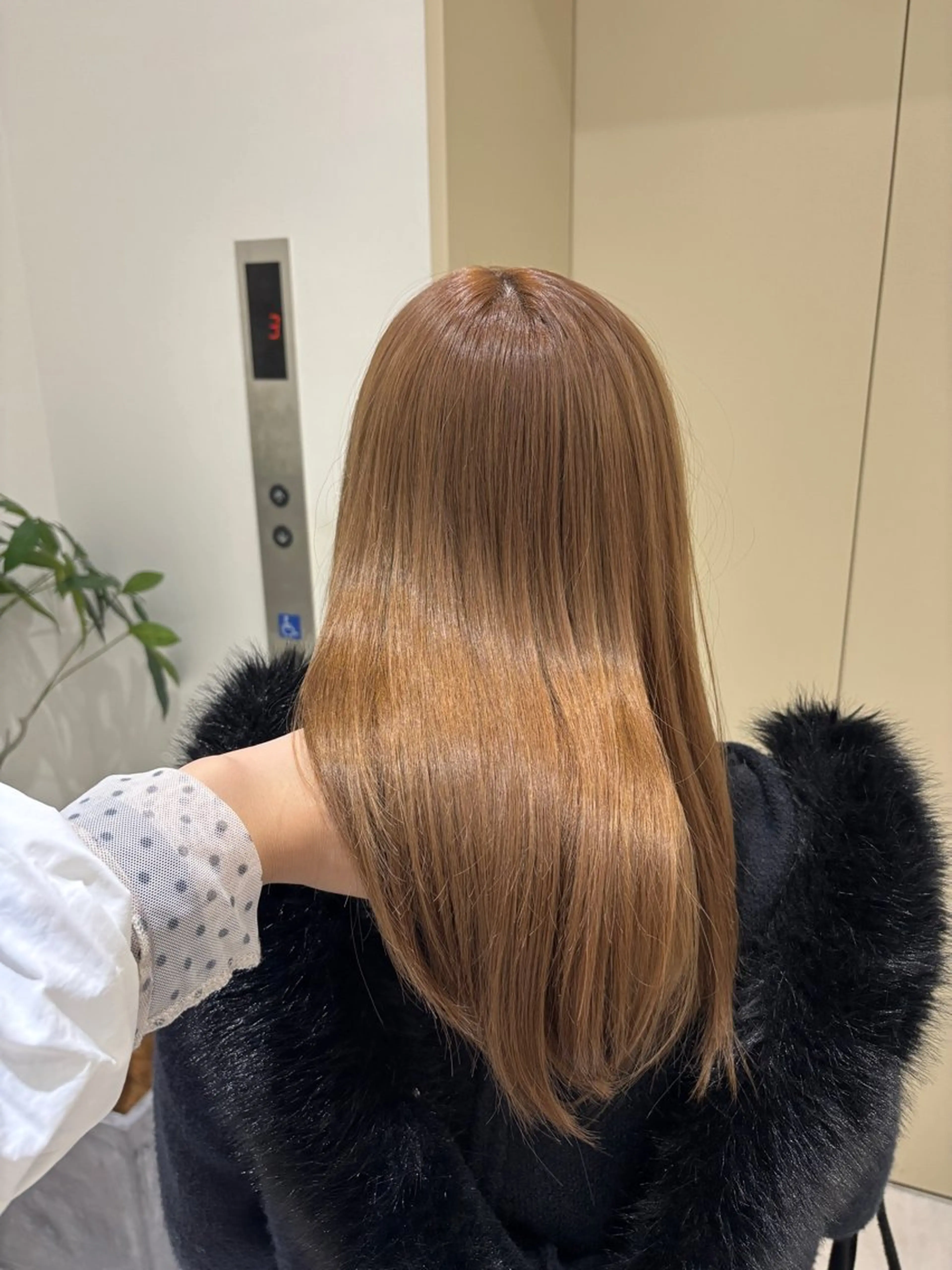 セミロング カラー Zina天神/ nozomiのヘアスタイル