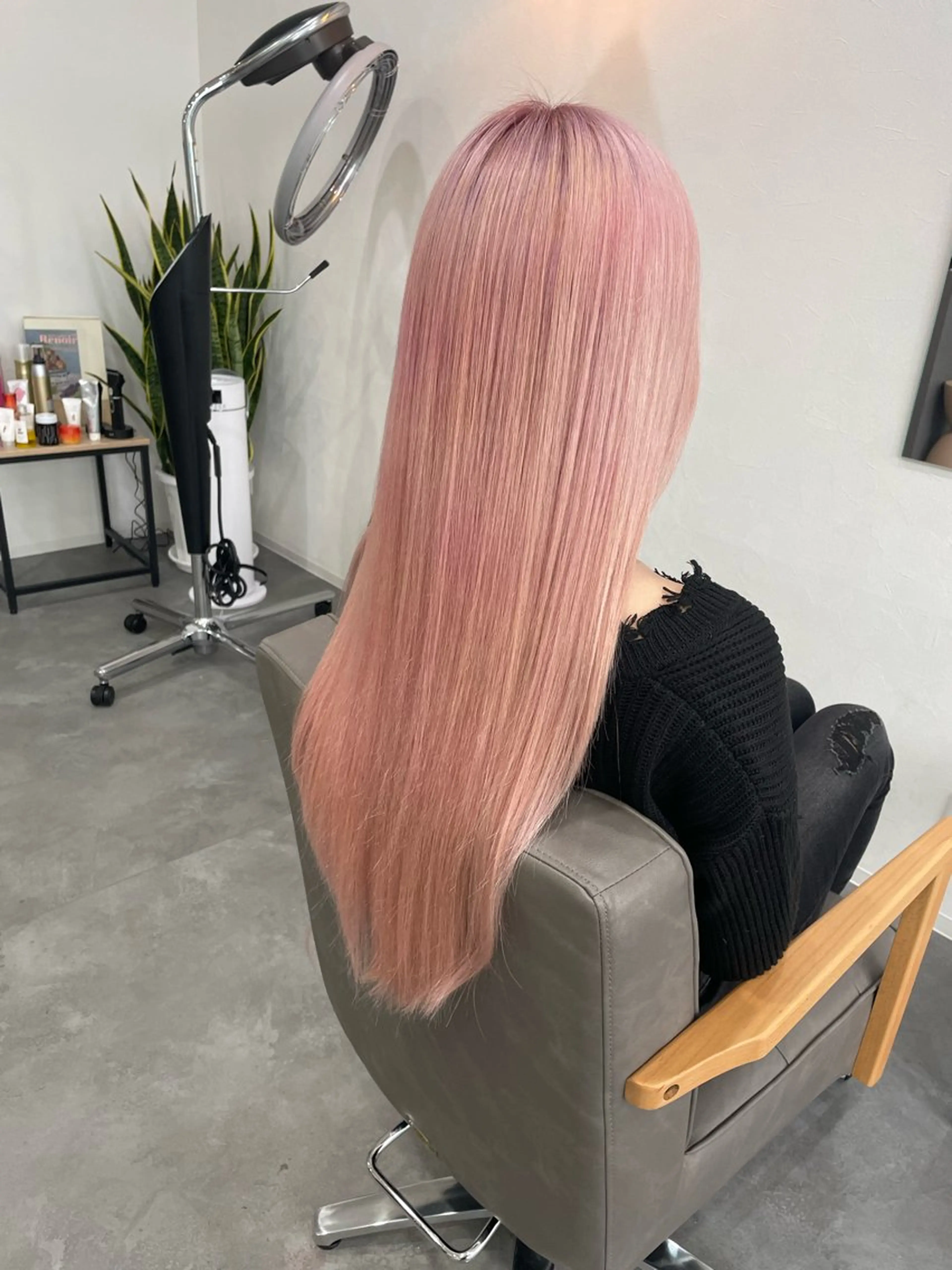 ロング カラー uru"所属・uru" すずきさゆりのヘアスタイル