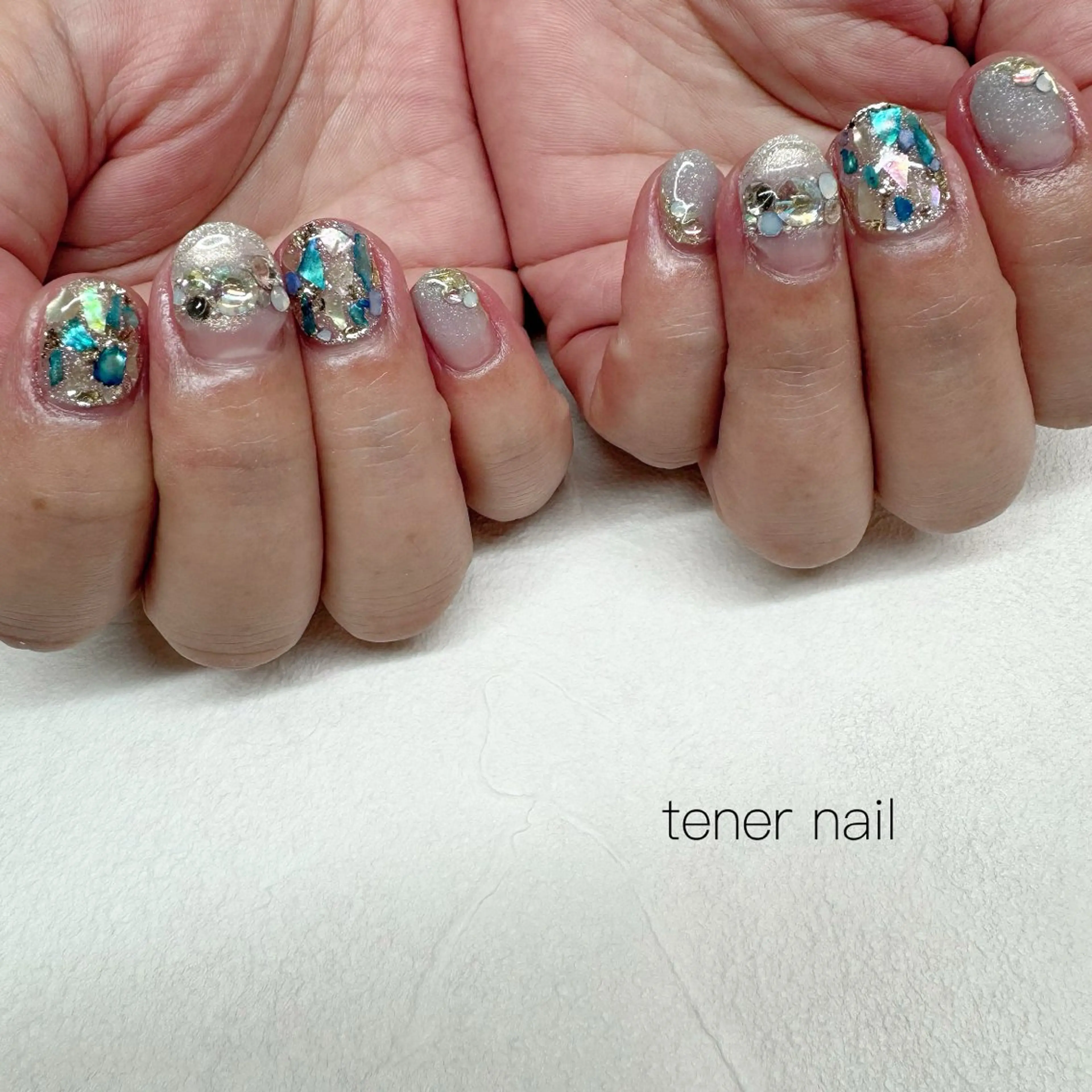 ネイル マグネットネイル ハンドネイル テネルネイル tener nailのネイルデザイン