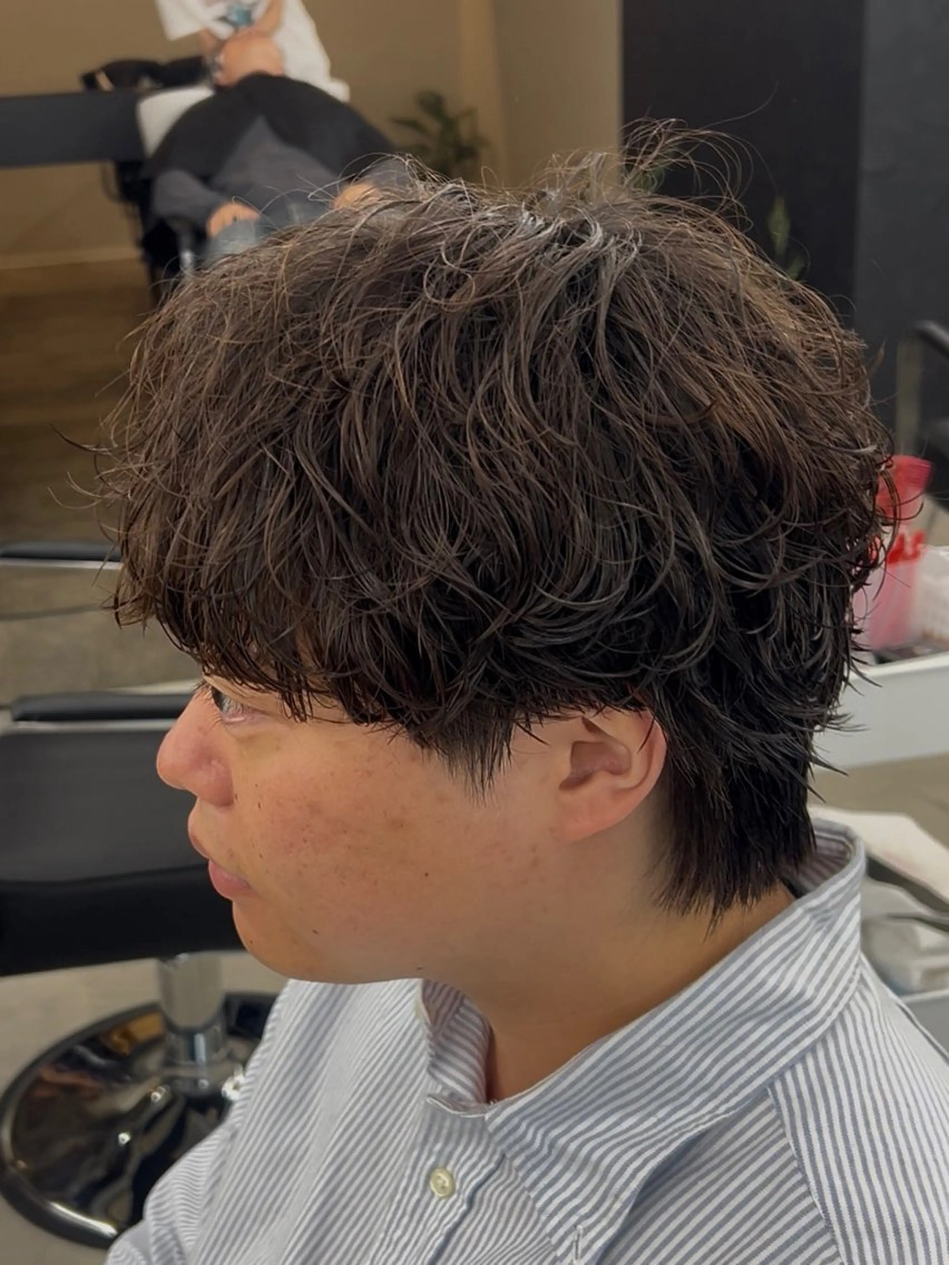 ショート メンズ メンズパーマ カット パーマ 横浜メンズ特化／ ‪🔥Ryoma🔥のヘアスタイル