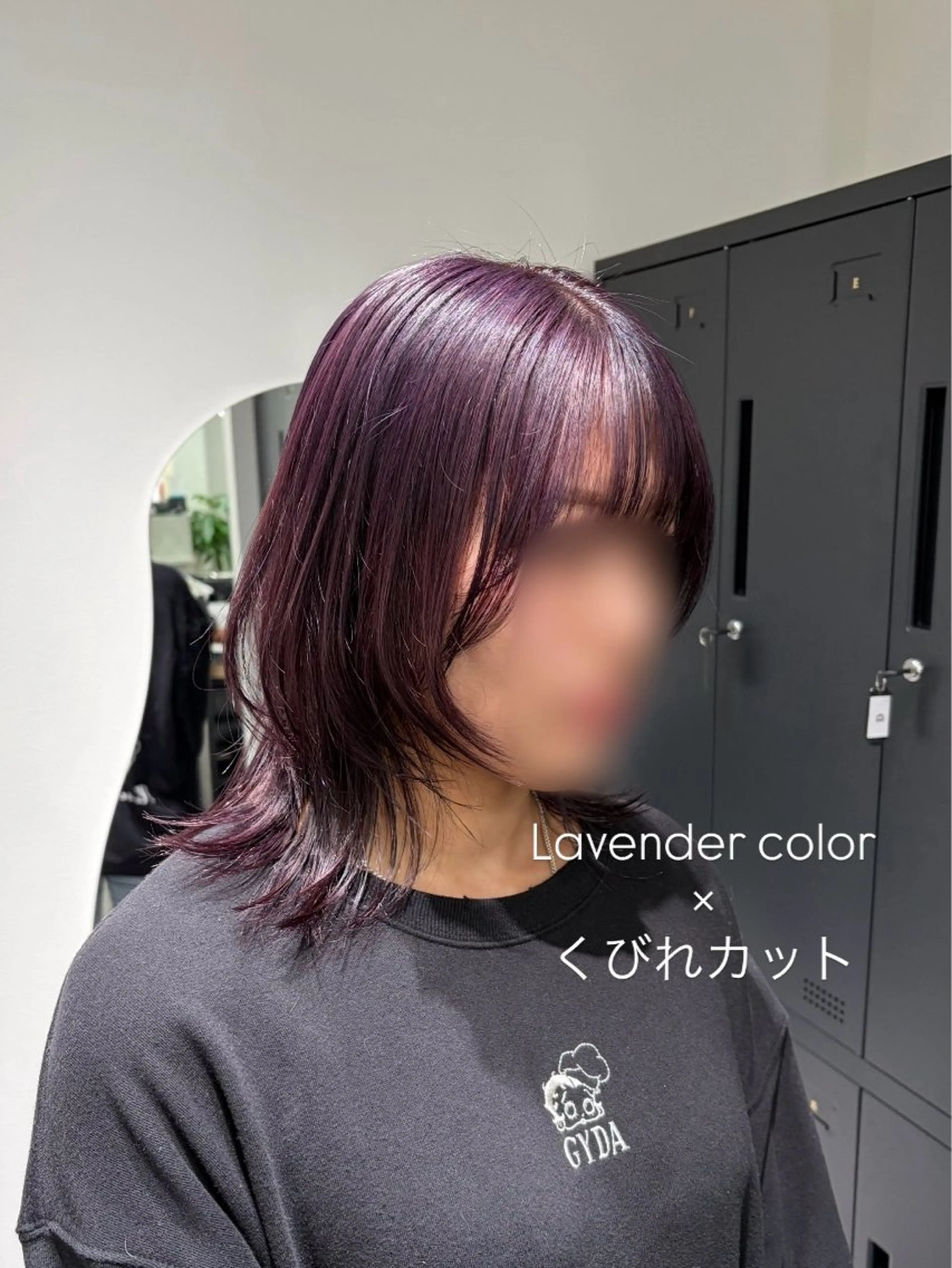 ミディアム カラー ヘアカラー limitみづき🌙 パーマのヘアスタイル