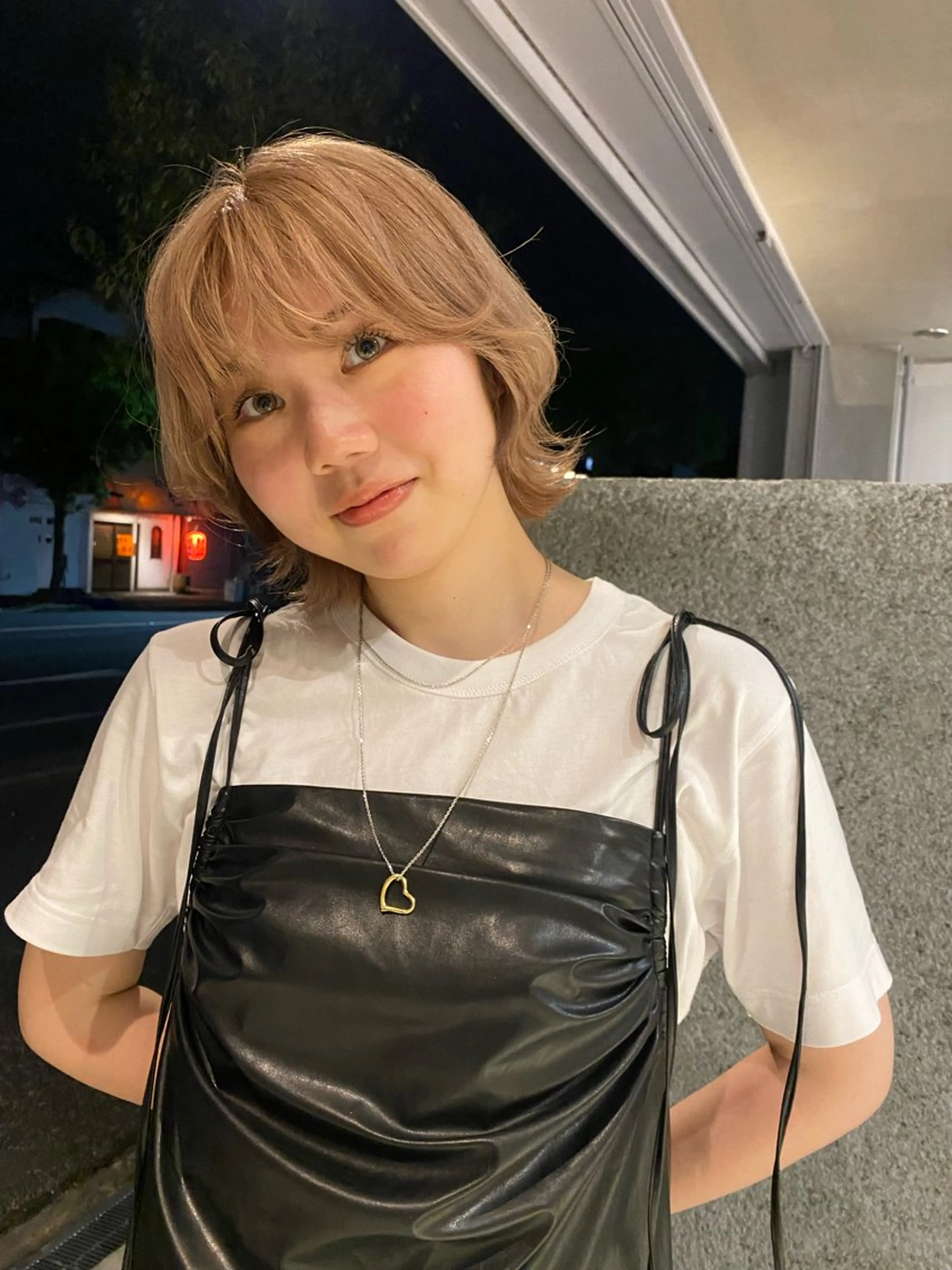 ショート カラー ヘアカラー レイヤーカット/ ダブルカラーサクライのヘアスタイル