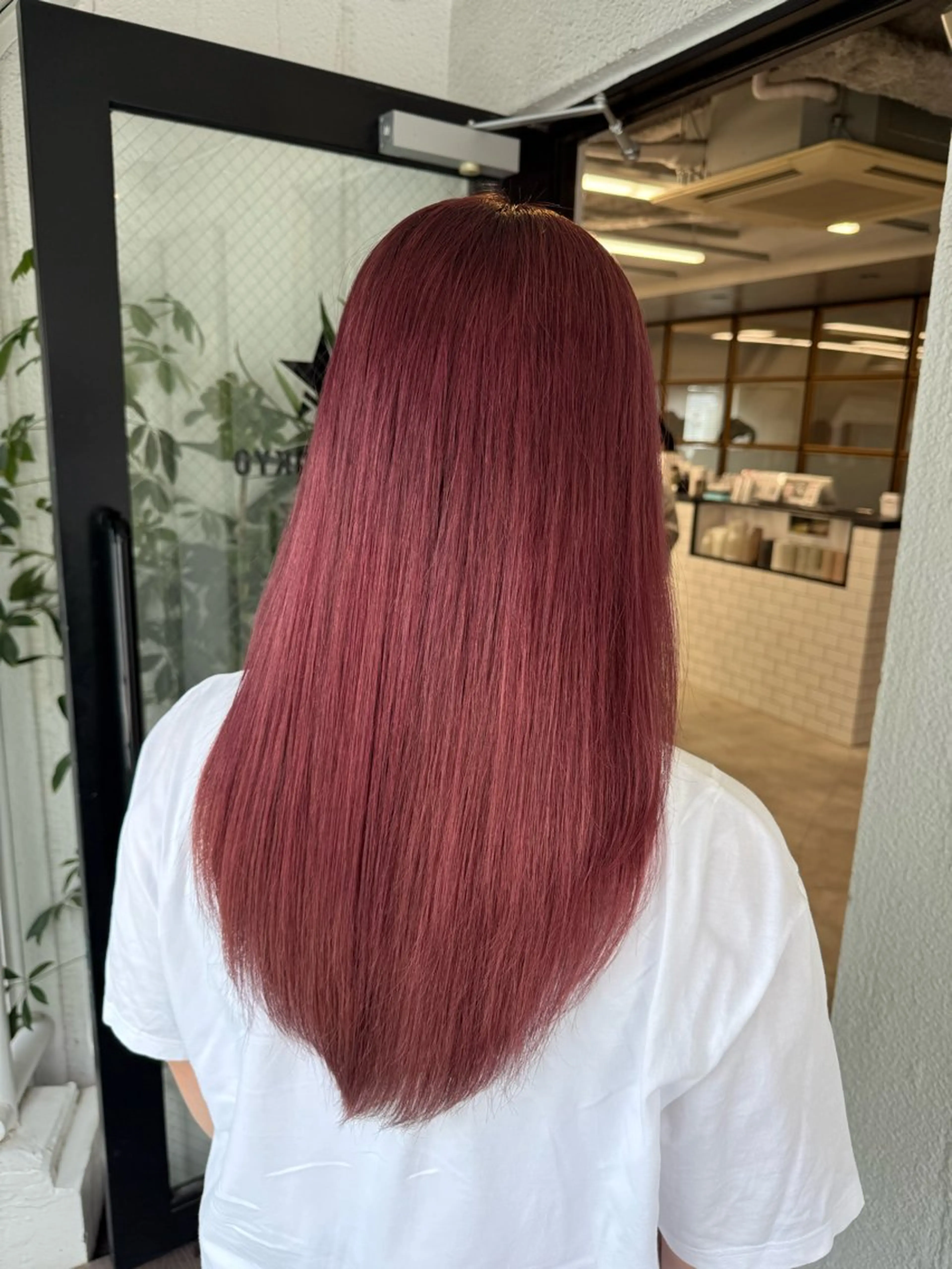 セミロング カラー シールエクステ ベージュカラー ブリーチ ケアブリーチ 透明感カラー ヘアカラー トリートメント ヘッドスパ 渋谷ハイトーン/髪質 改善/かすが🪽🫧のヘアスタイル
