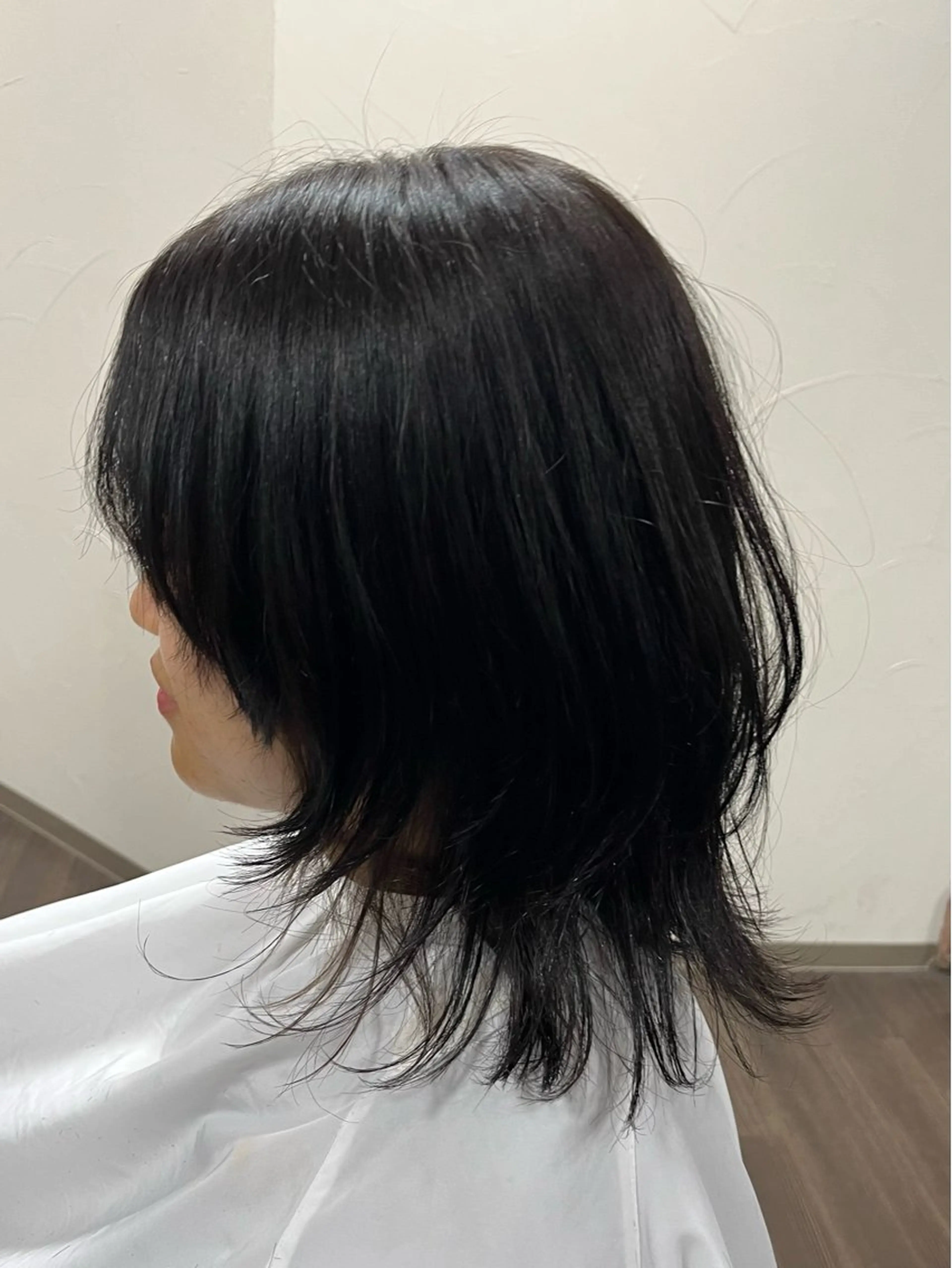 ミディアム assem blage所属・assemblage 江川羽南のヘアスタイル