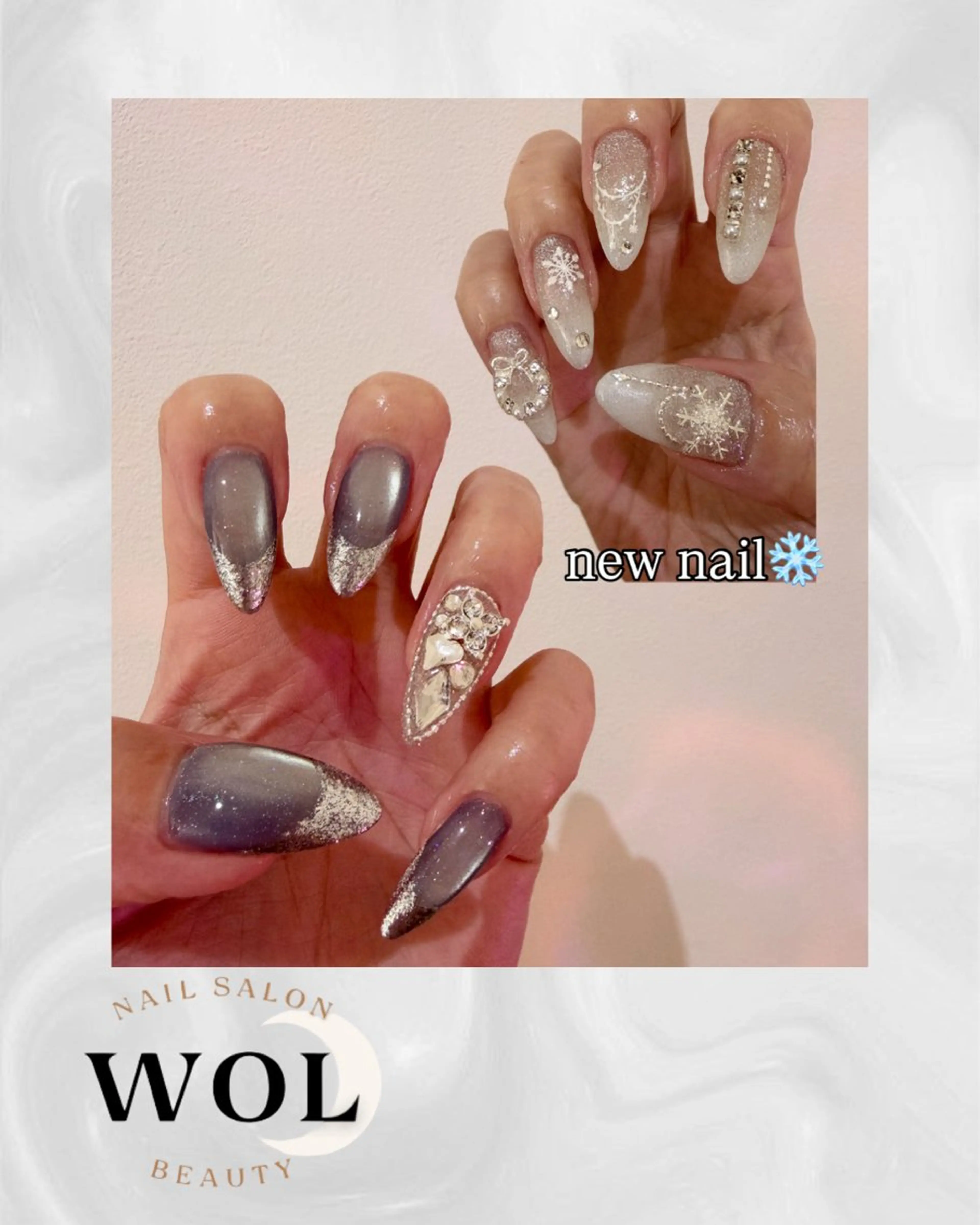 ネイル WOL🌙 momokoのネイルデザイン