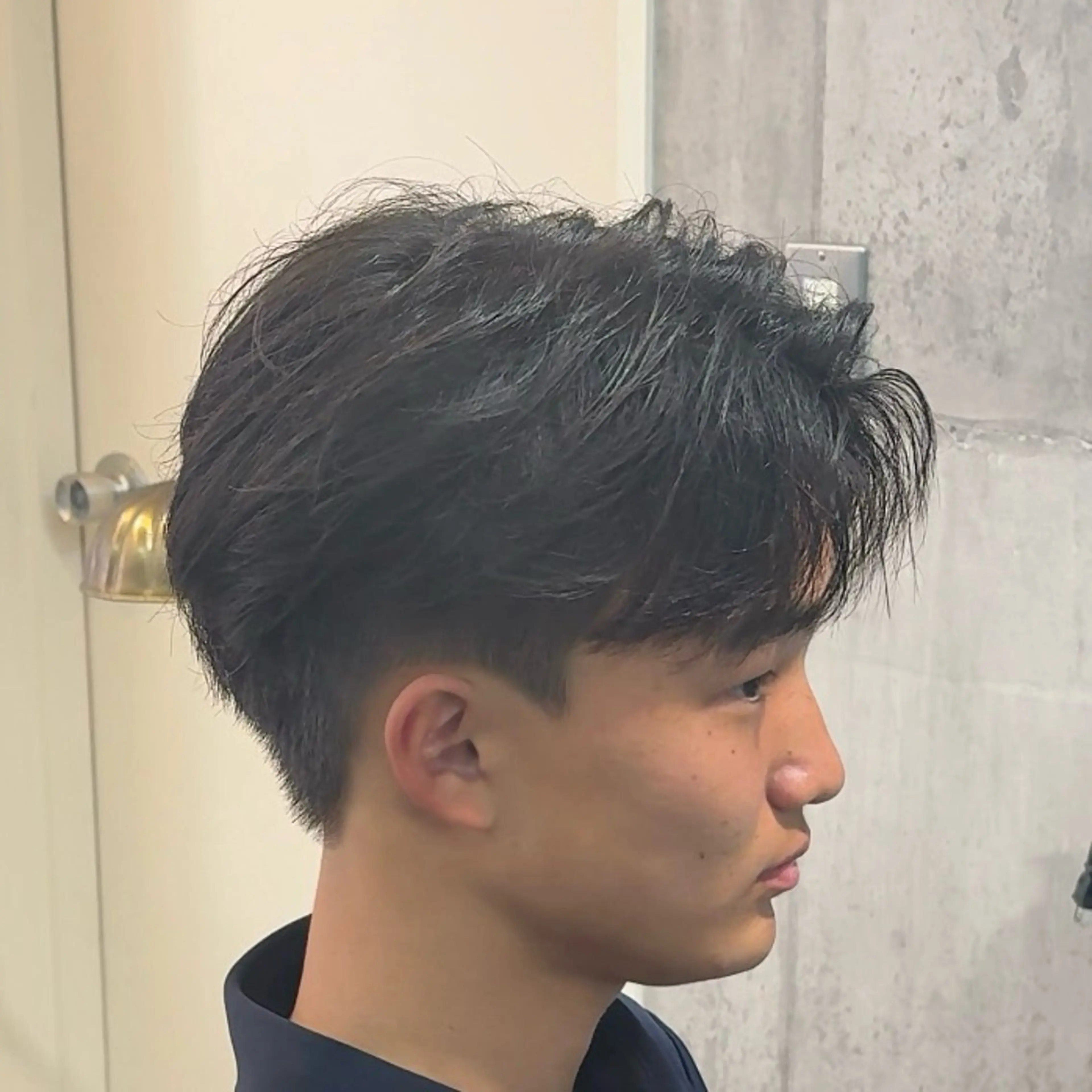 ショート パーマ ヘアアレンジ メンズ MENIN メンズ サロン 望月 涼太のヘアスタイル