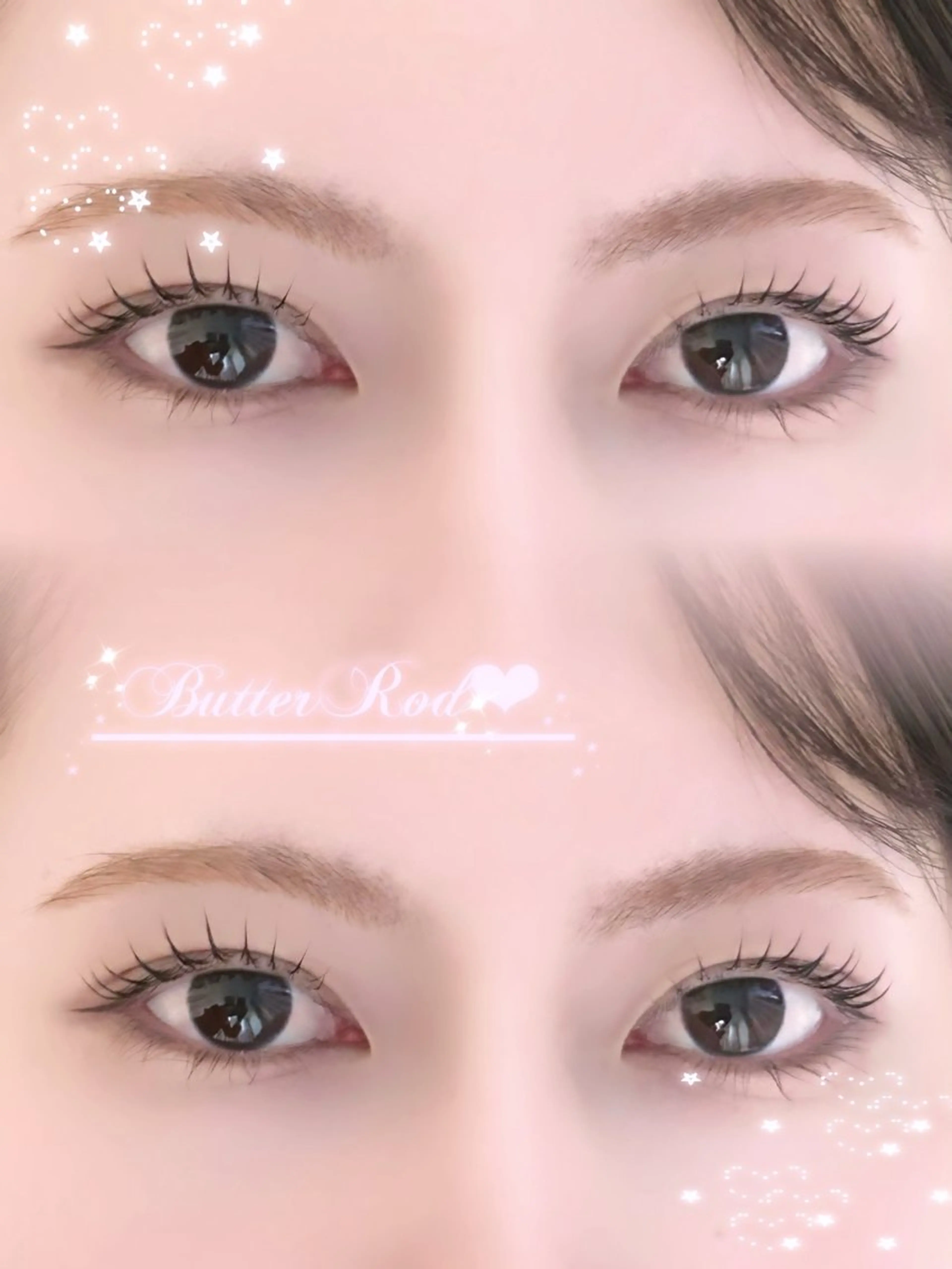 マツエク・マツパ 束感まつパ/ワンホン 𝐑𝐈𝐊𝐎🎀のマツエク・マツパデザイン
