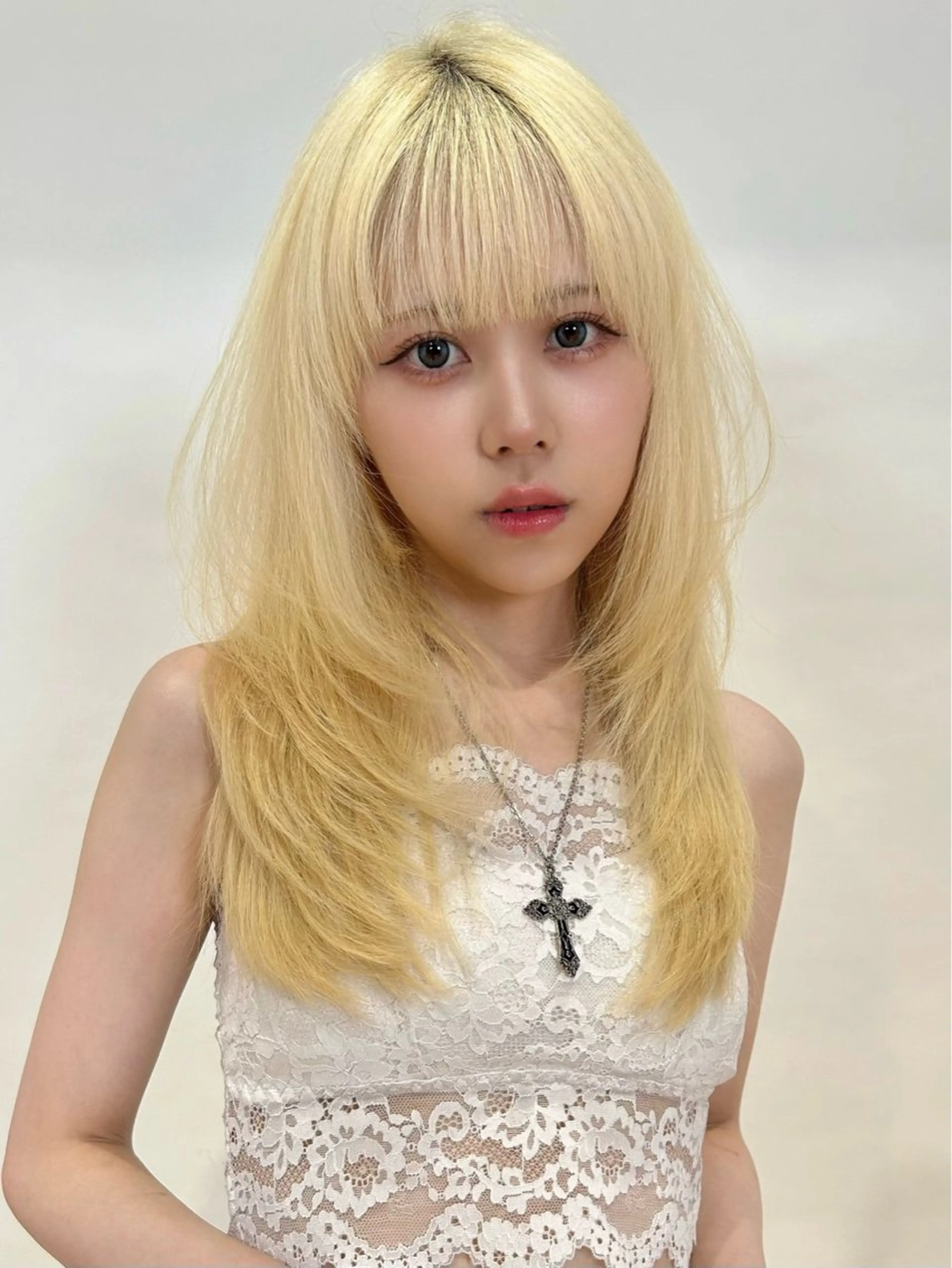 セミロング カラー ❣️レイヤーカット ❣️渡部晃輝のヘアスタイル