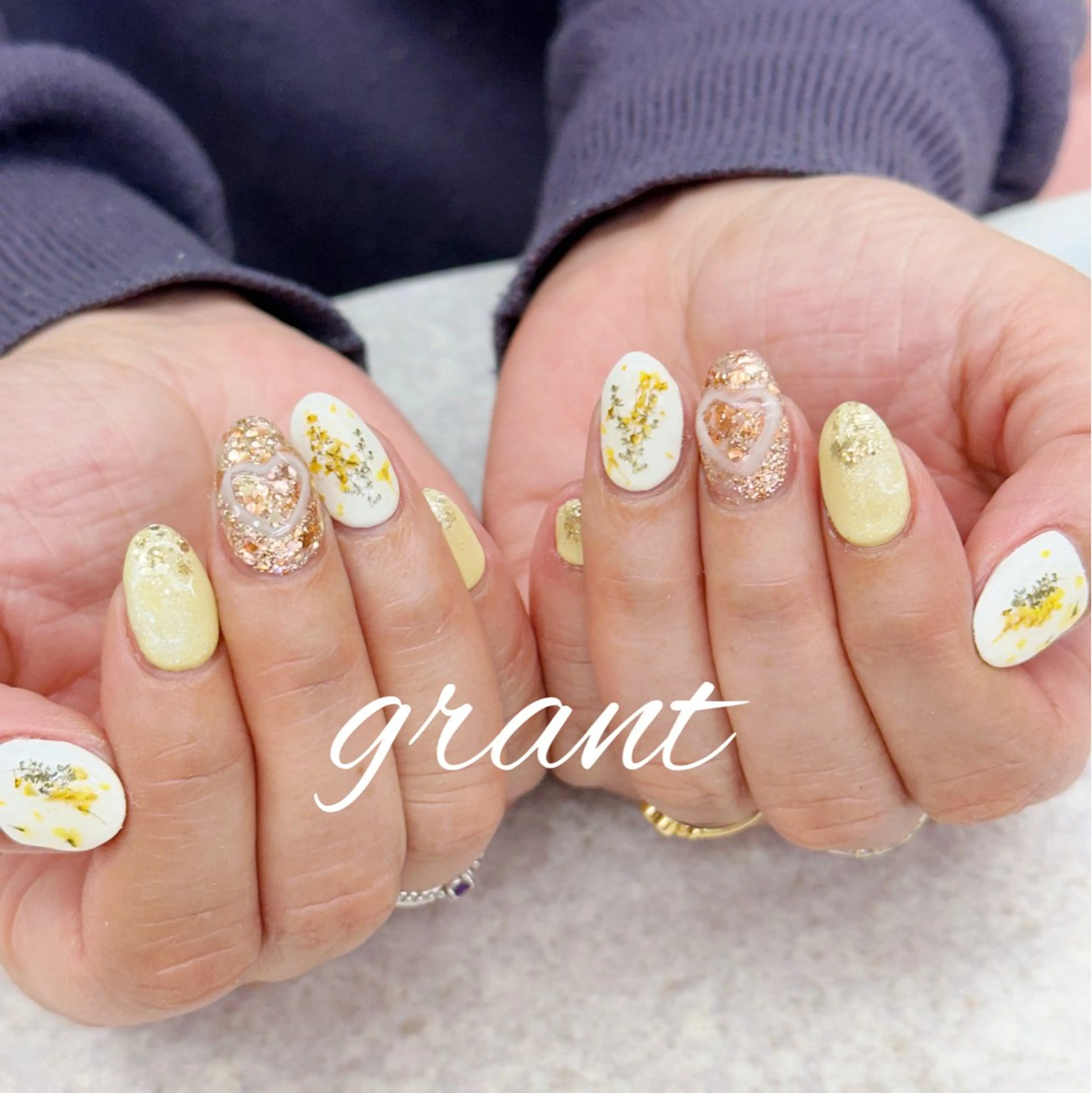 ネイル 春ネイル nailsalon grantのネイルデザイン
