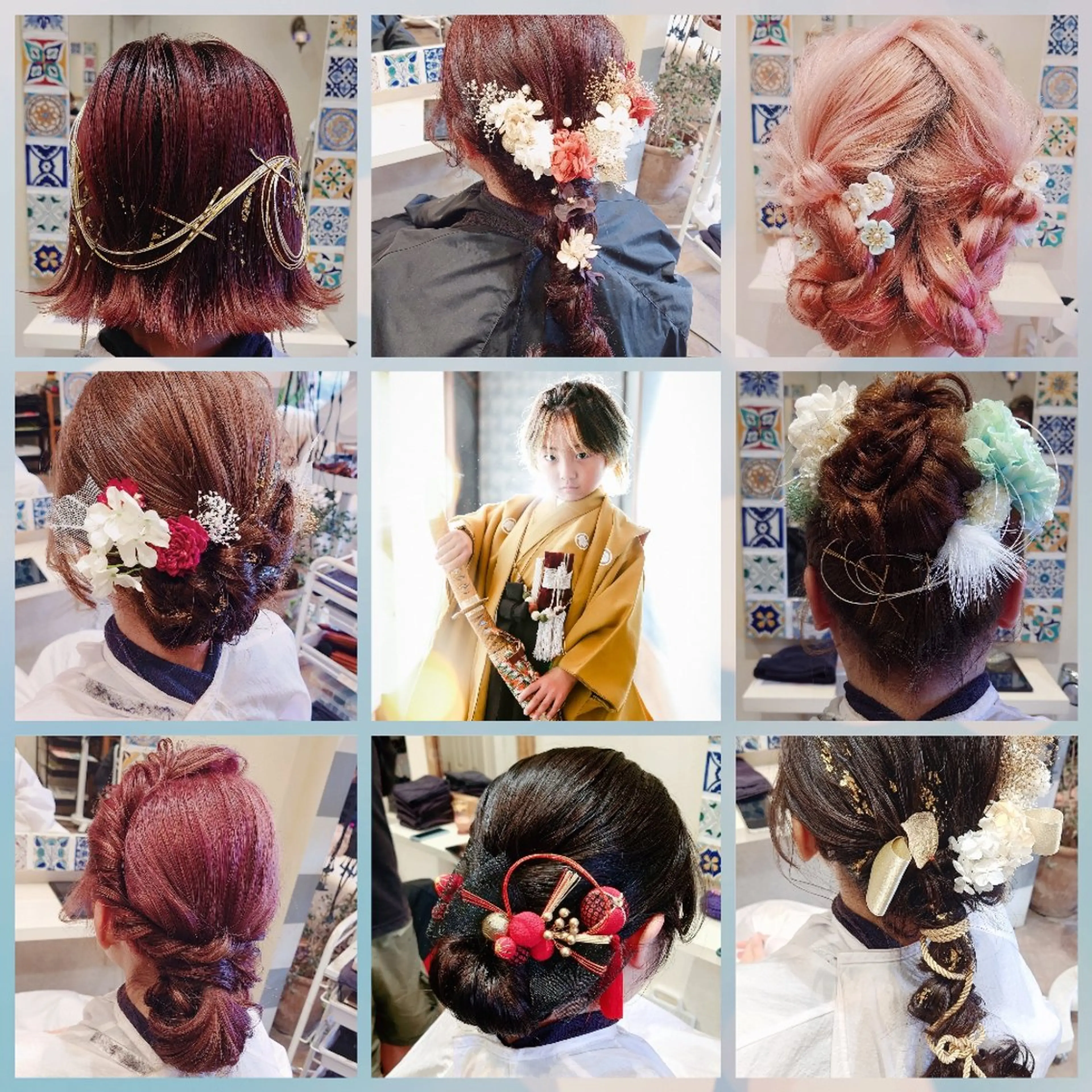 ヘアアレンジ 成人式 徳永 博志のヘアスタイル