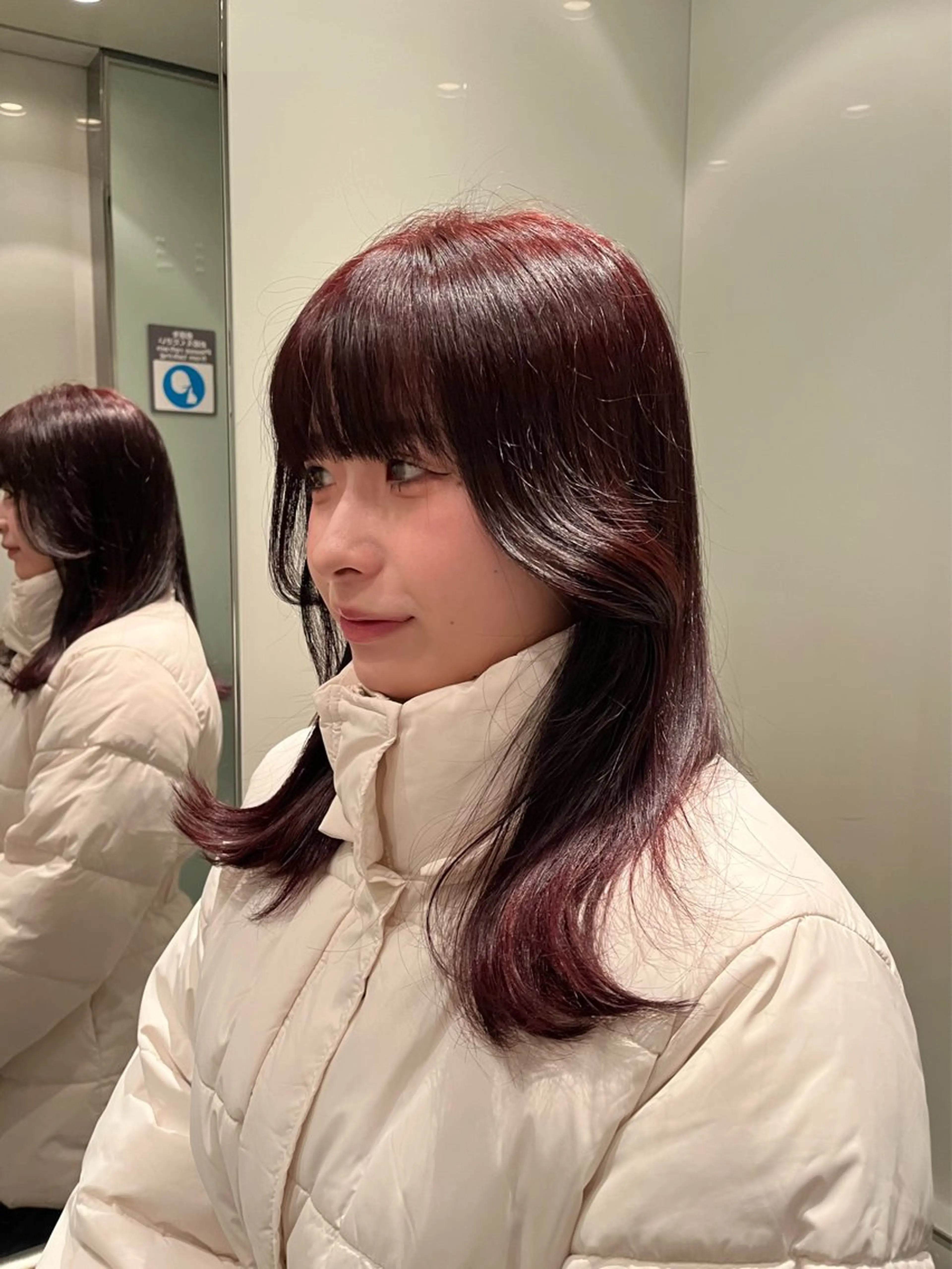 ミディアム Kaede🍁 FILMS 渋谷のヘアスタイル