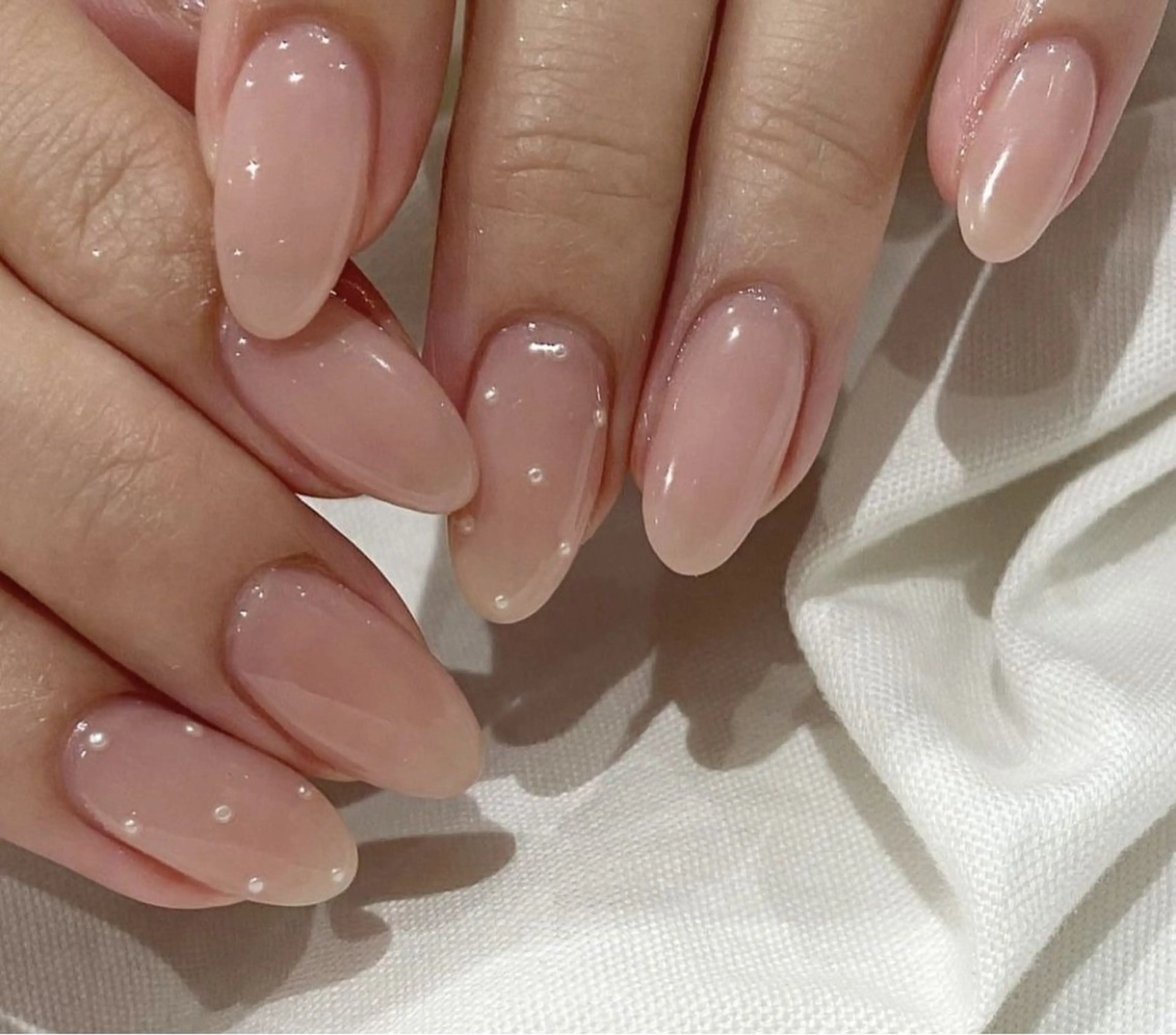 【HAND/yume🍒】ワンカラー＋パーツつけ放題 ¥6,600の写真