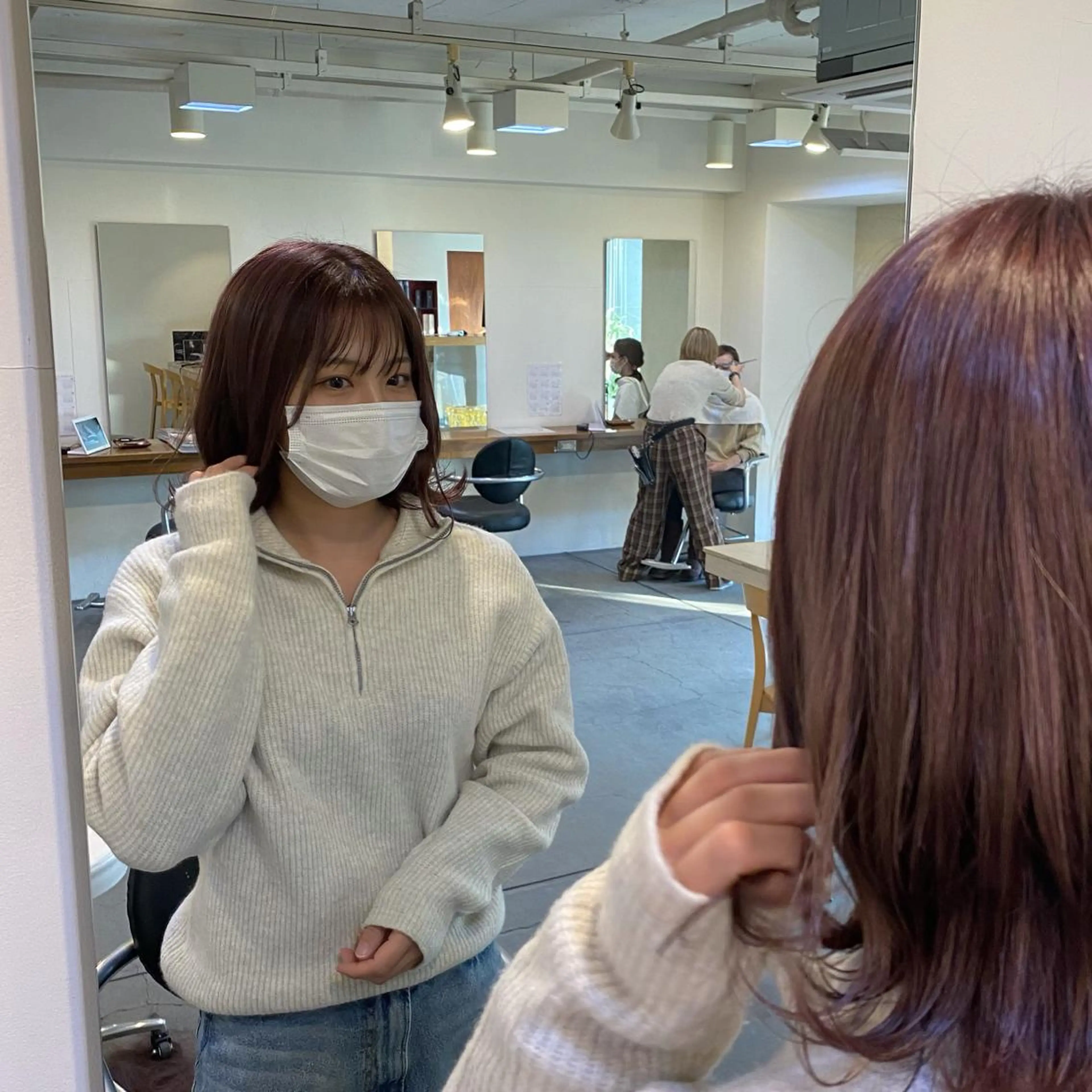 ミディアム geep Ryoyaのヘアスタイル