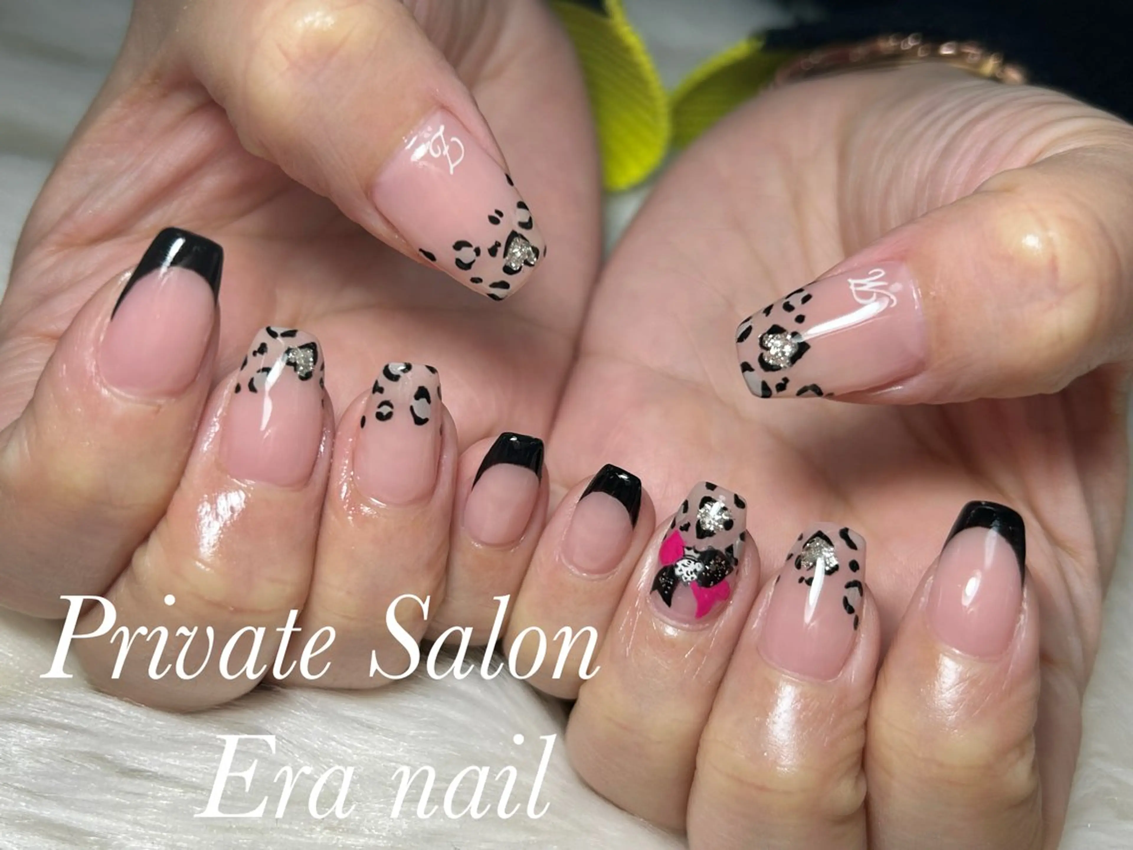 ネイル アニマル柄 ハンドネイル Era nailのネイルデザイン